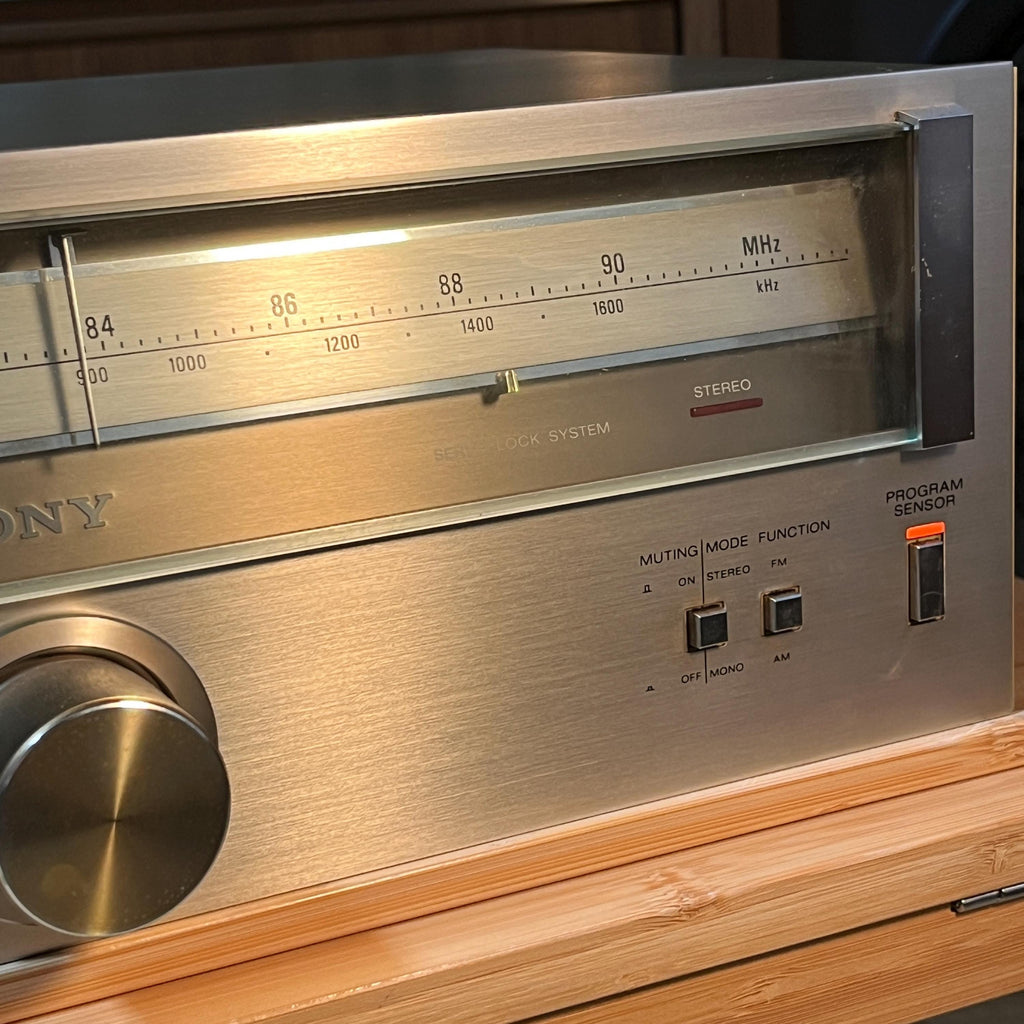Vintage Sony ST-313 AM/FM Stereo Tuner – Fully Working – Japanese Model 100V