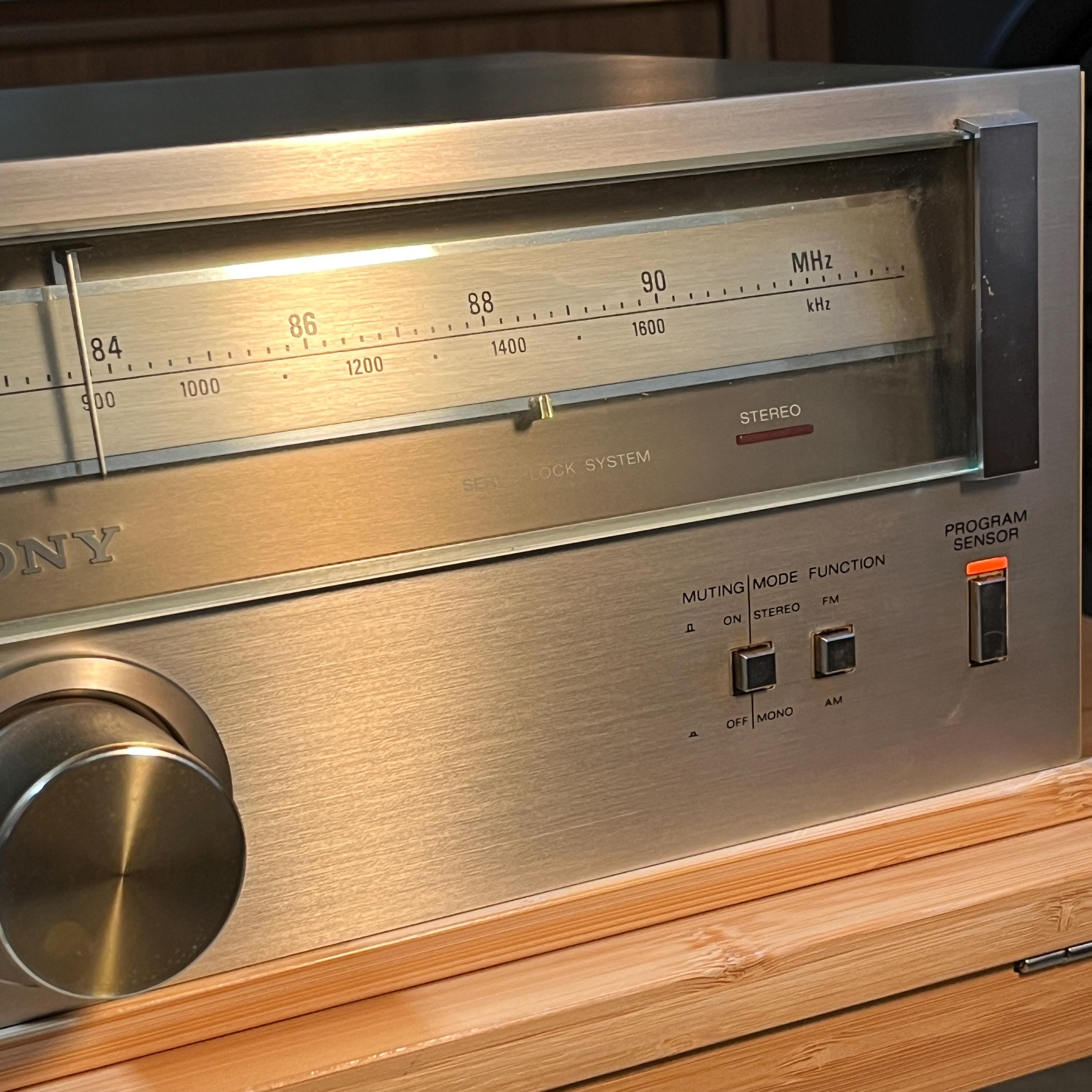 Vintage Sony ST-313 AM/FM Stereo Tuner – Fully Working – Japanese Model 100V