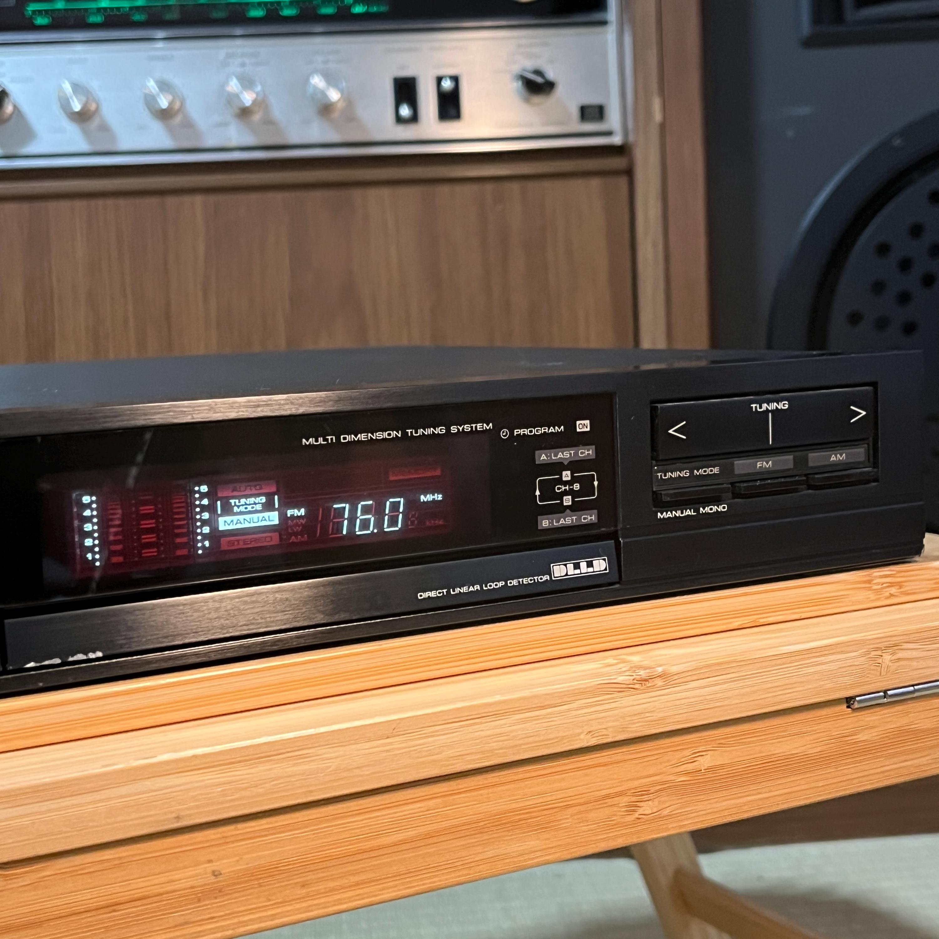 Kenwood KT-880 Quartz Synthesizer AM/FM Stereo Tuner | Vintage HiFi Radio | Tested Working