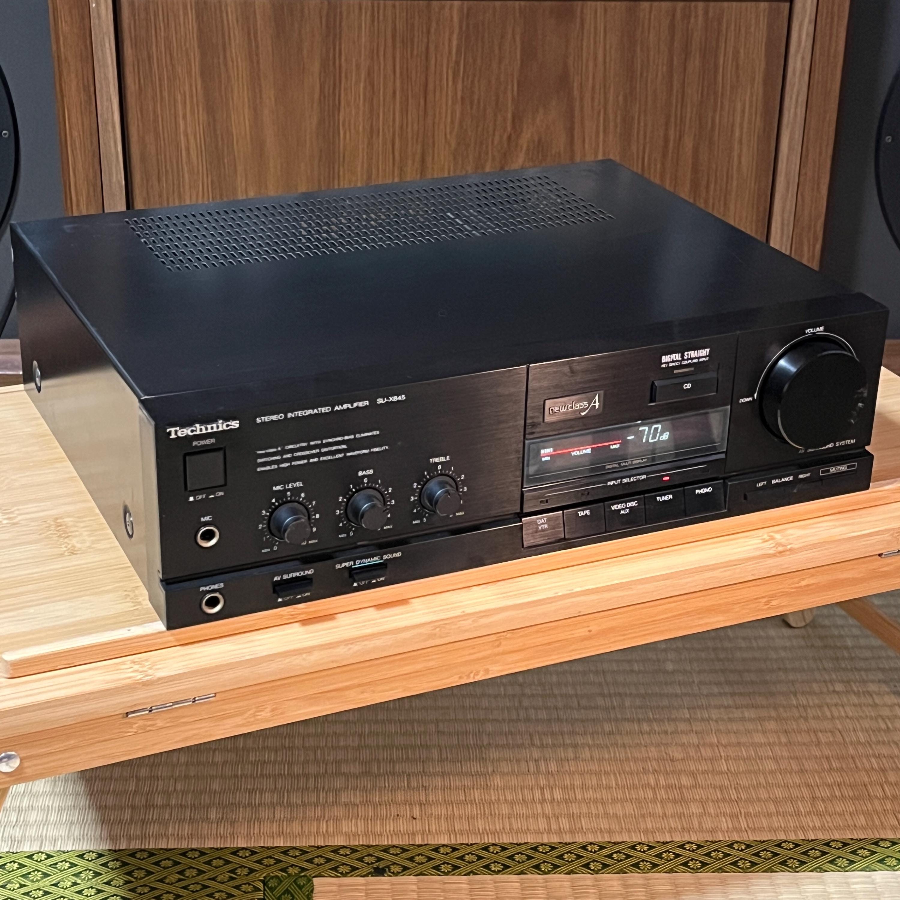 Technics SU-X845 New Class A Integrated Amplifier | Vintage HiFi Amp | Fully Working