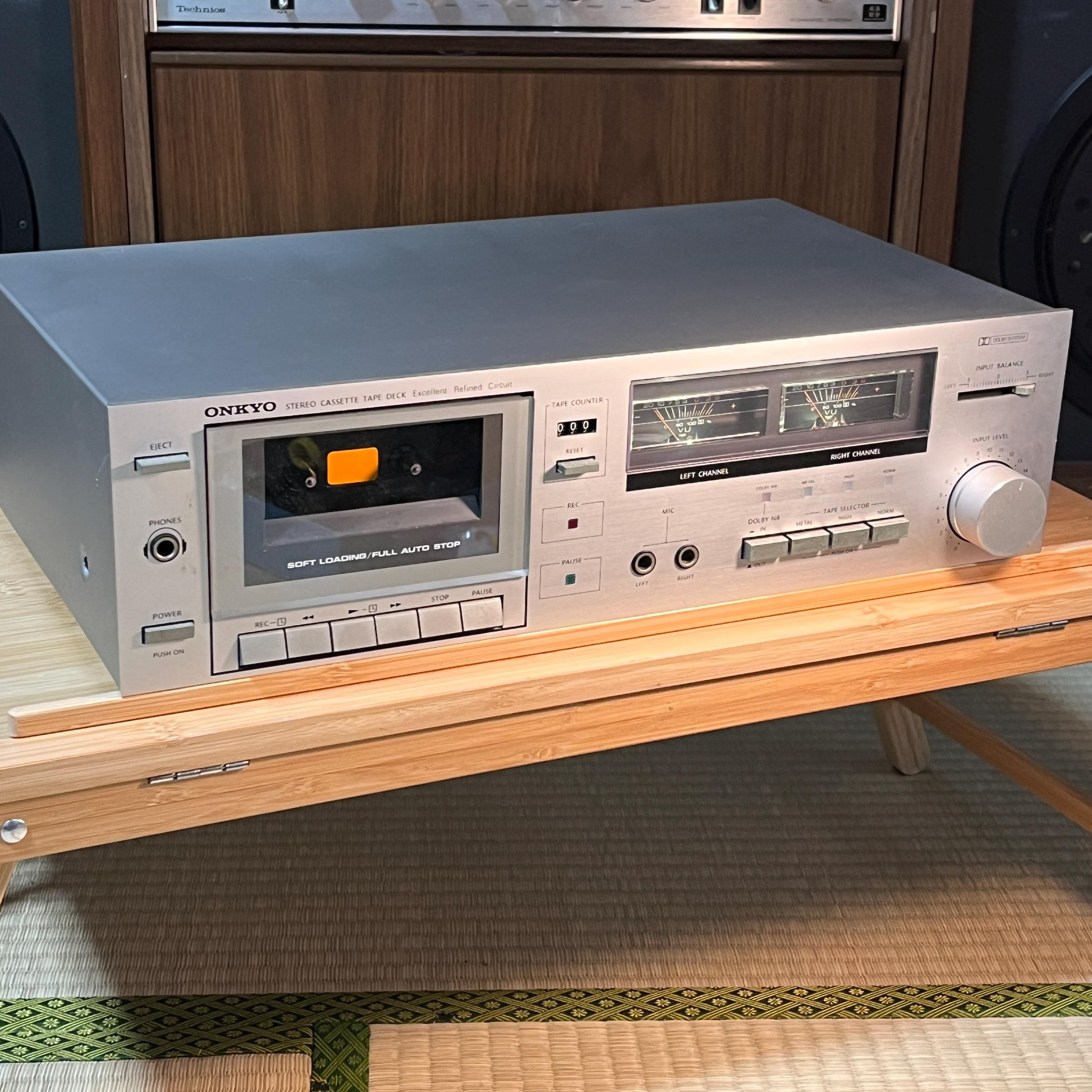Onkyo TA-440 Cassette Deck | Powers On | Needs Belt Replacement | AS-IS