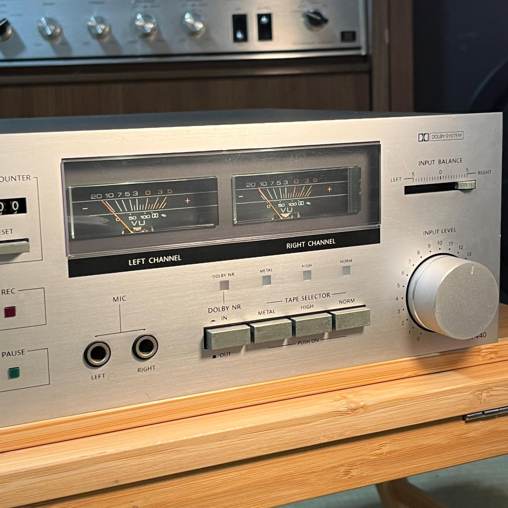 Onkyo TA-440 Cassette Deck | Powers On | Needs Belt Replacement | AS-IS