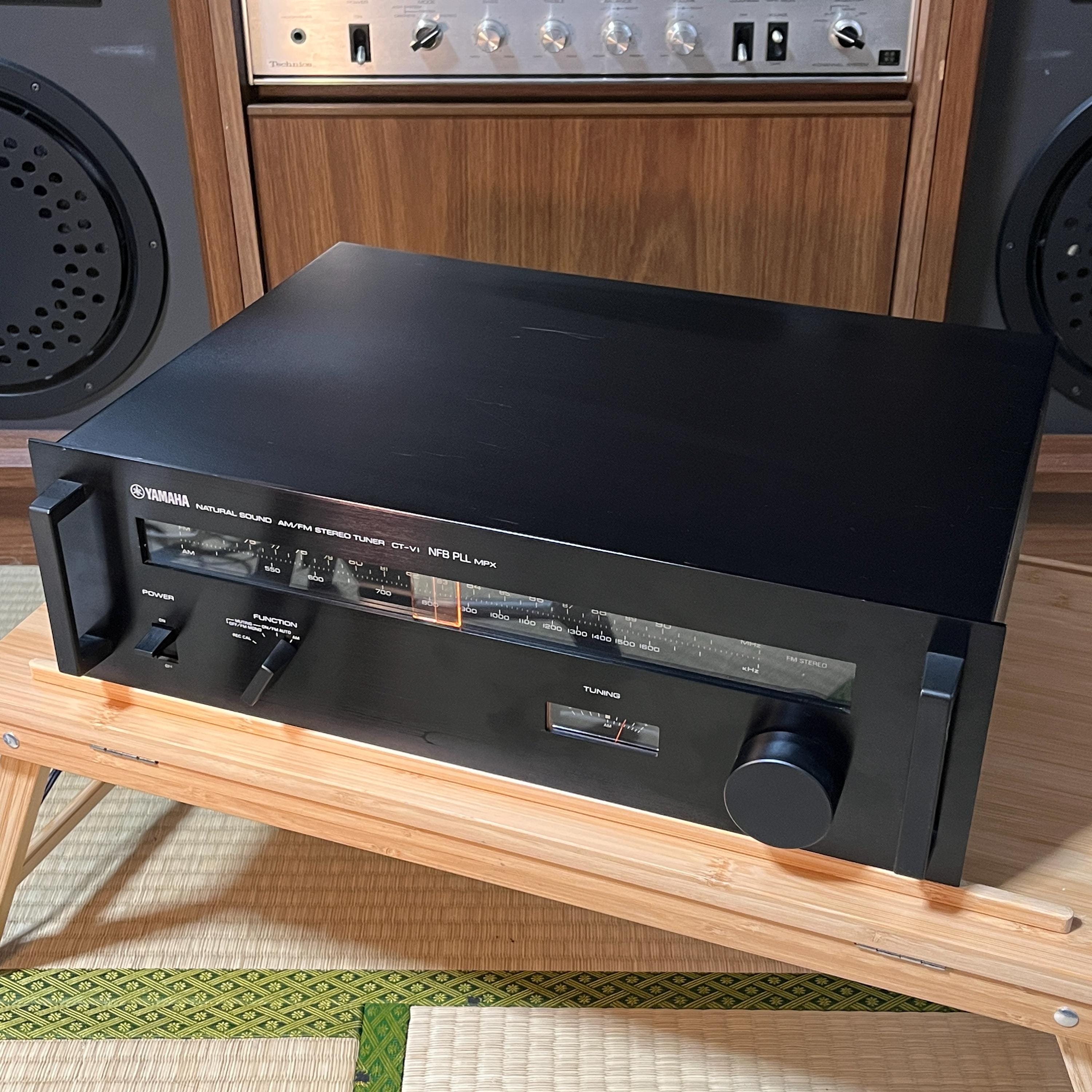 Yamaha CT-V1 Vintage AM/FM Stereo Tuner | Nfb / Pll / Mpx Circuits | Working