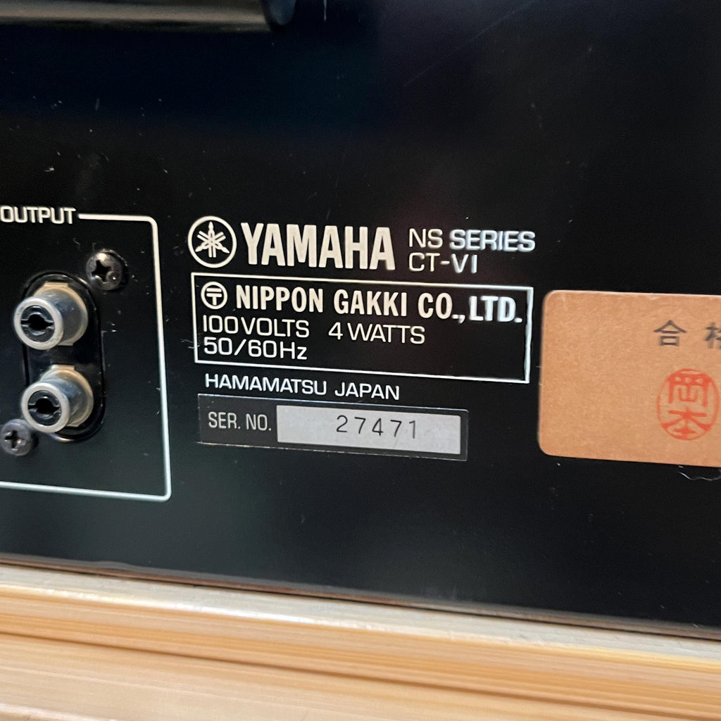 Yamaha CT-V1 Vintage AM/FM Stereo Tuner | Nfb / Pll / Mpx Circuits | Working