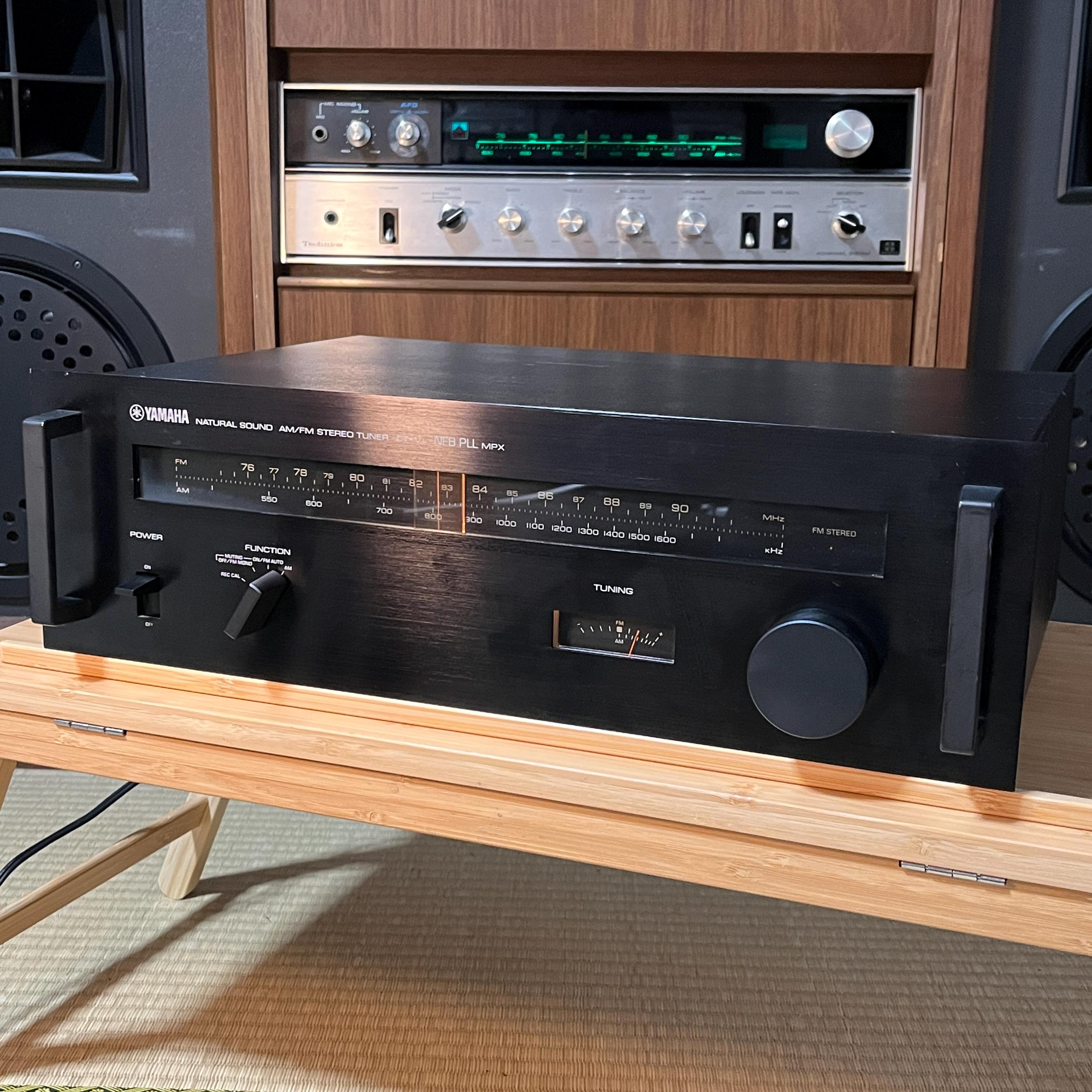 Yamaha CT-V1 Vintage AM/FM Stereo Tuner | Nfb / Pll / Mpx Circuits | Working