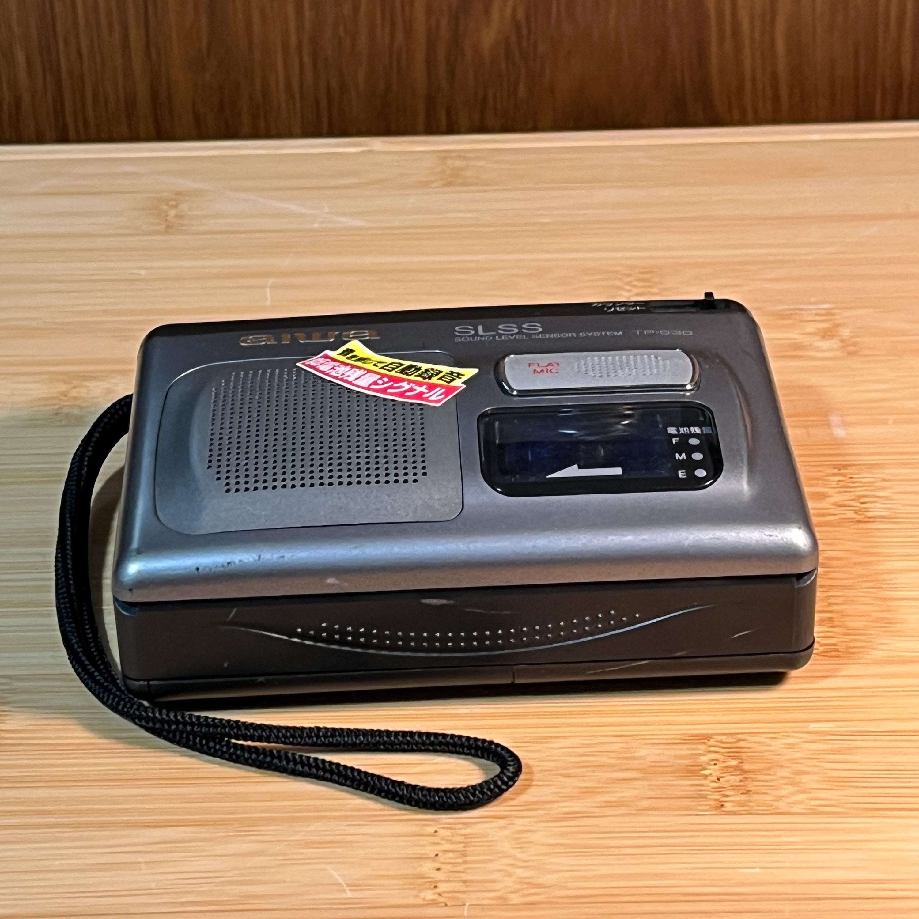 AIWA TP-530 Portable Cassette Recorder – Vintage SLSS Voice Activated Tape Recorder, Fully Working