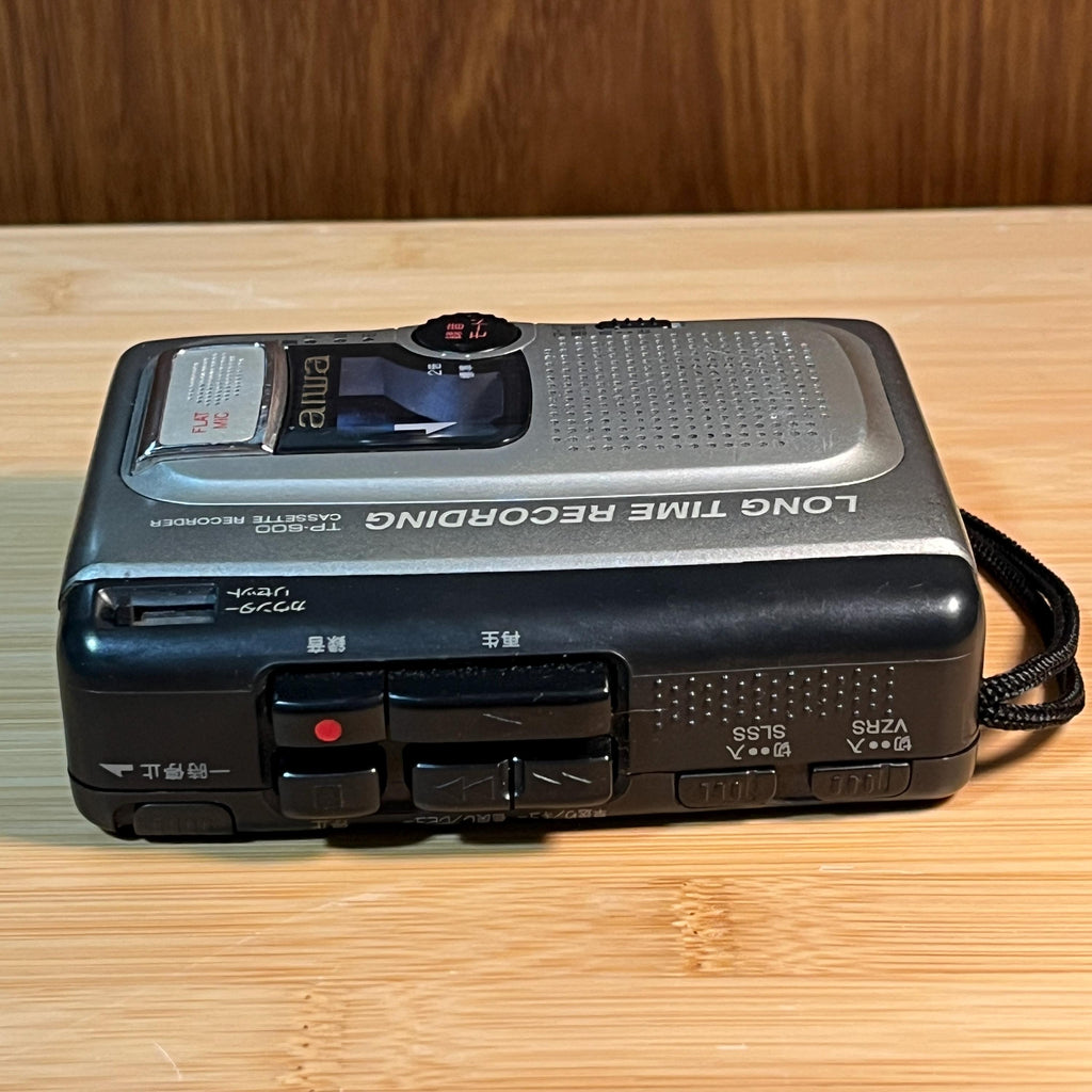 AIWA TP-600 Portable Cassette Recorder – Vintage Voice Recorder, Fully Working