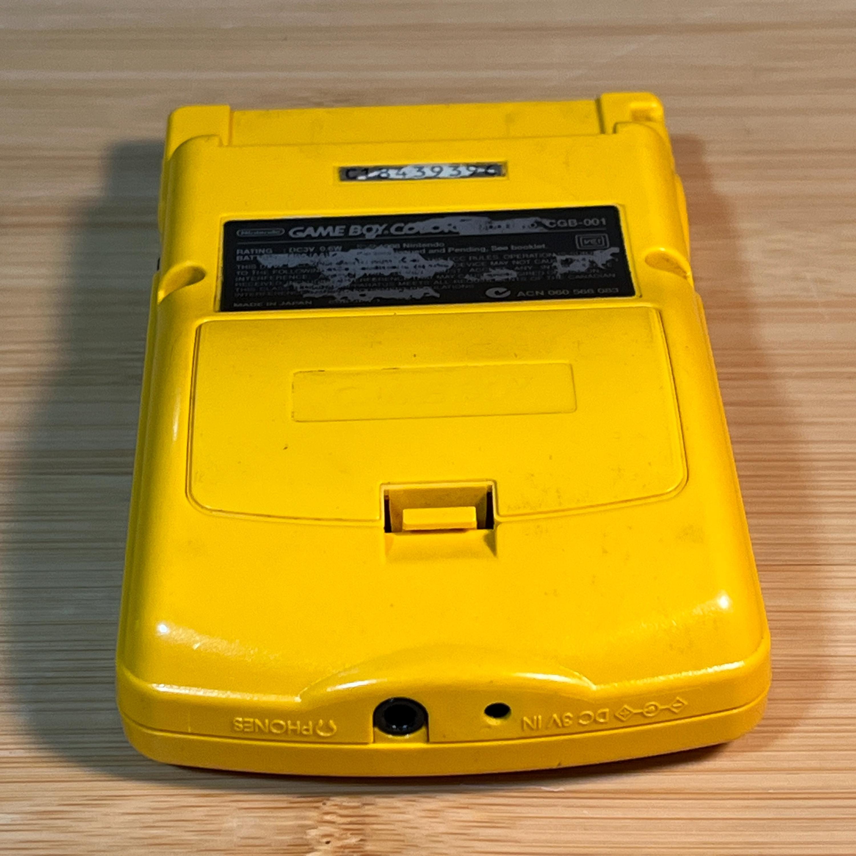 Nintendo Game Boy Color Yellow | Working Handheld Console | Vintage GBC