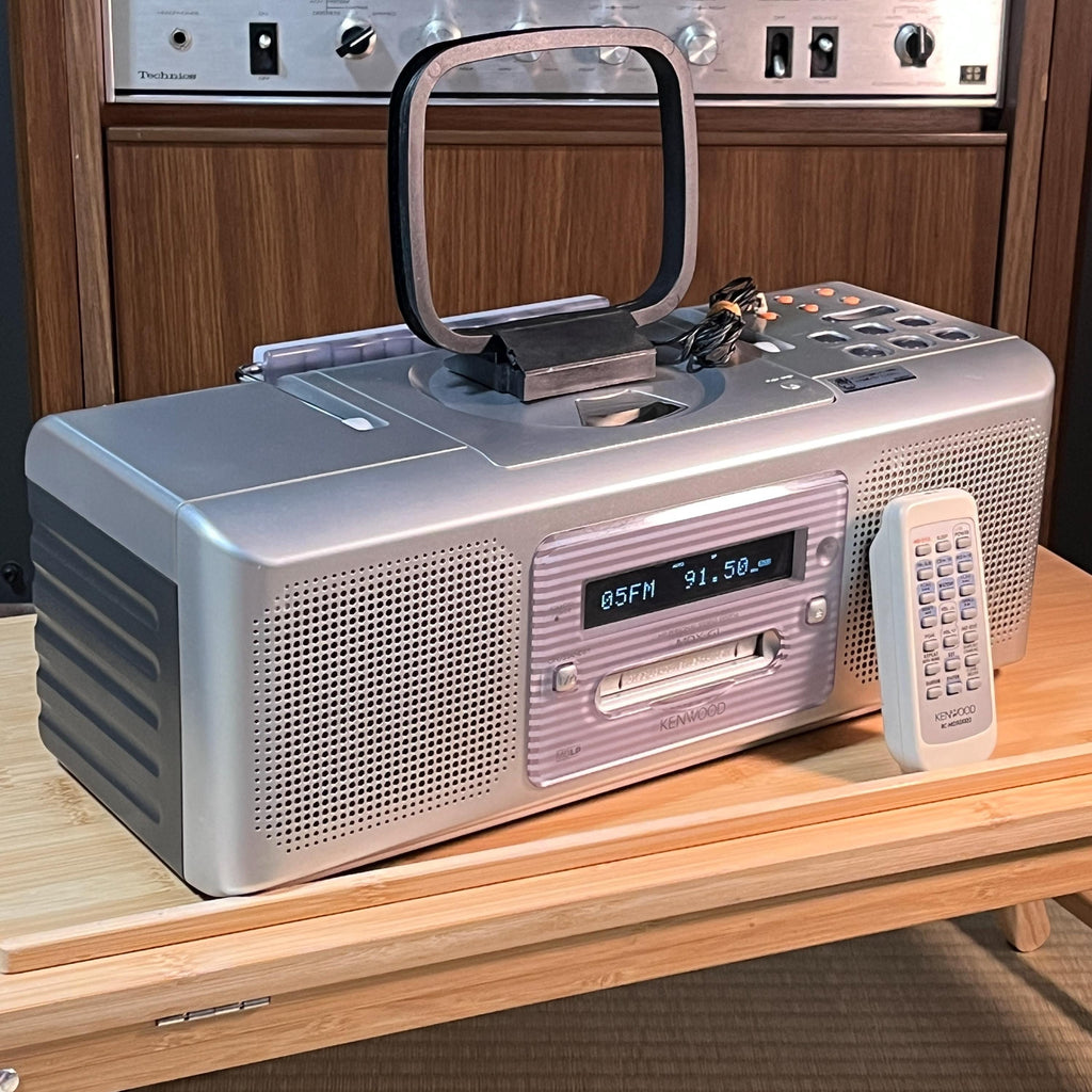 Kenwood Mdx-G1 CD/MD Micro Hi-Fi System | Remote & AM Antenna Included | Fully Working