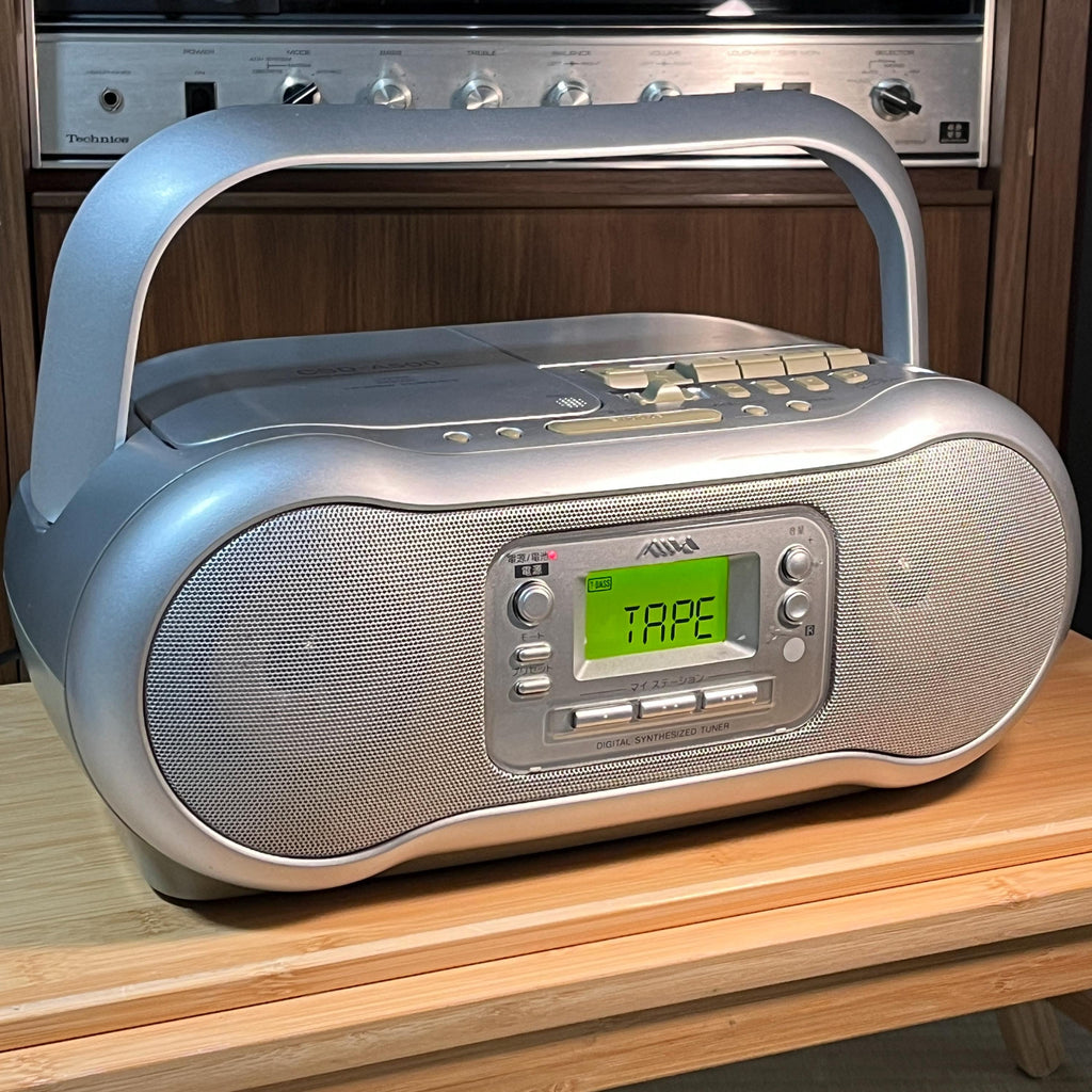 Aiwa Csd-A500 CD Cassette Boombox | AM/FM Radio | Vintage Portable Stereo | Fully Working