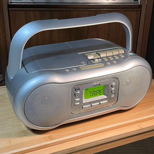 Aiwa Csd-A500 CD Cassette Boombox | AM/FM Radio | Vintage Portable Stereo | Fully Working