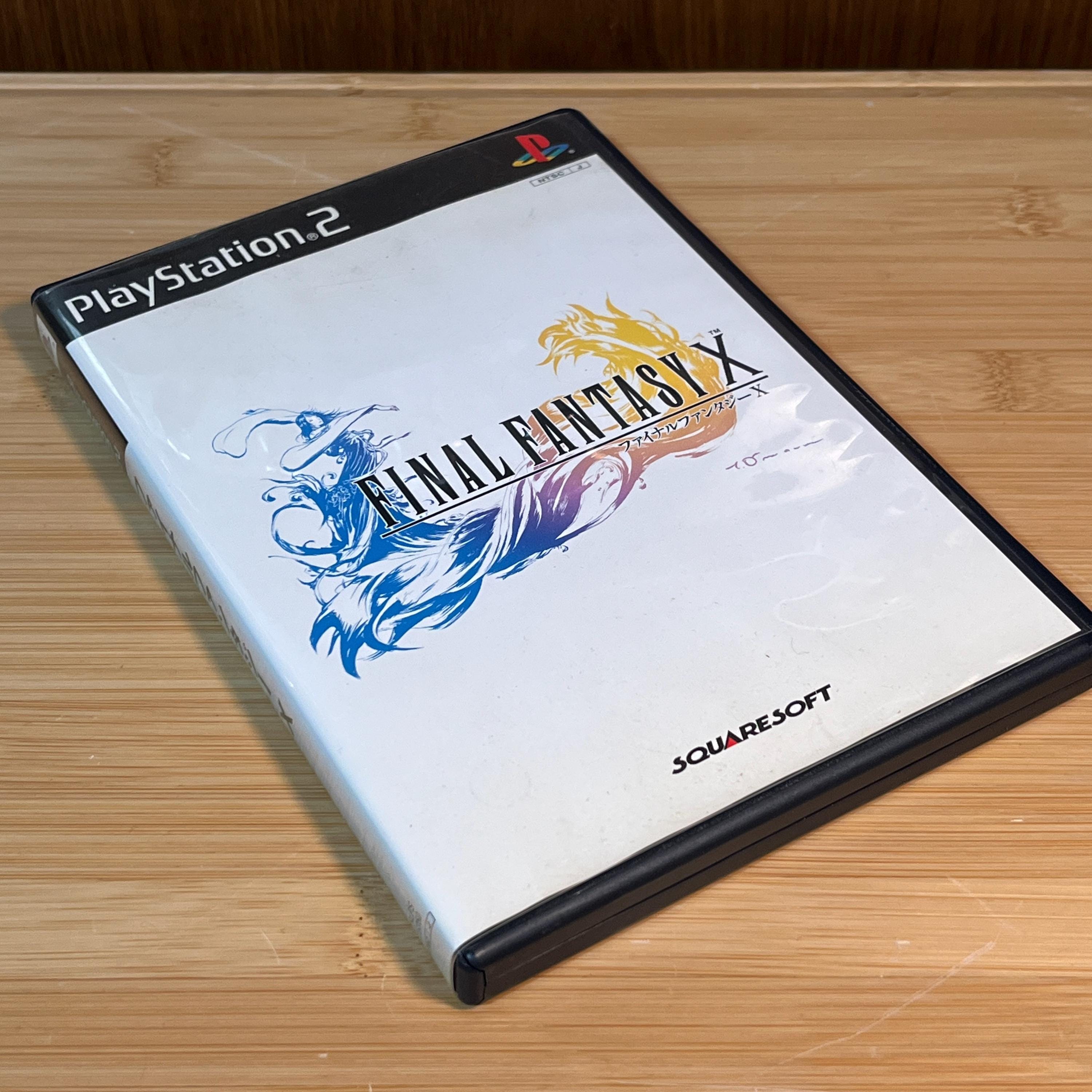 Vintage Final Fantasy X Japanese PS2 Game | Bonus DVD Included | Complete With Booklet | Good Condition