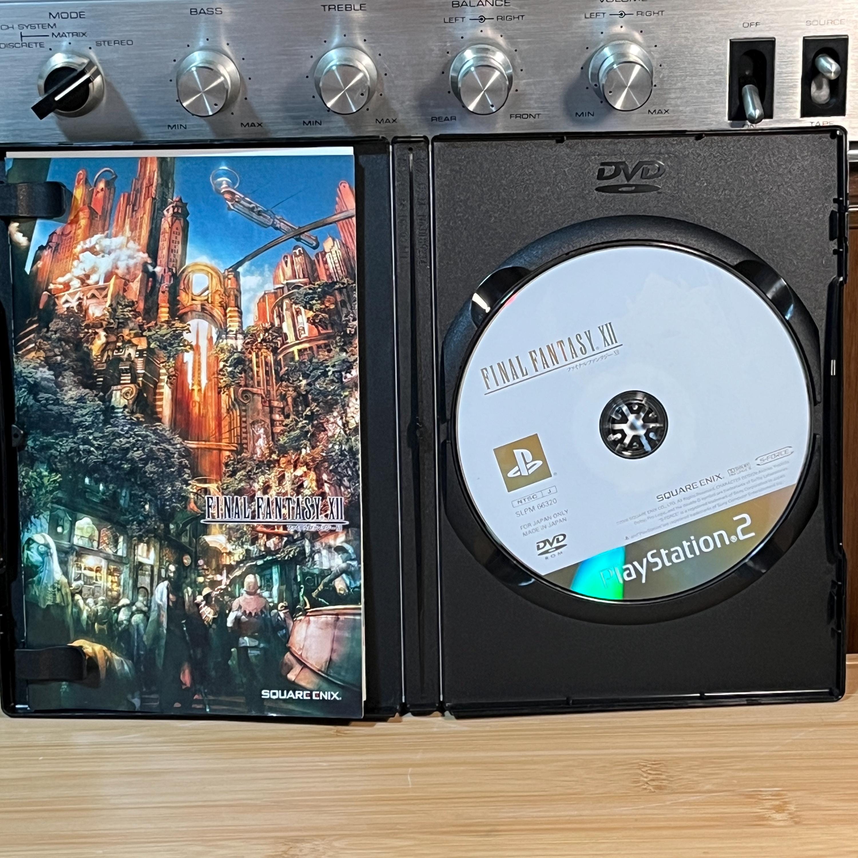 Vintage Final Fantasy XII Japanese PS2 Game | Complete With Booklet | Good Condition
