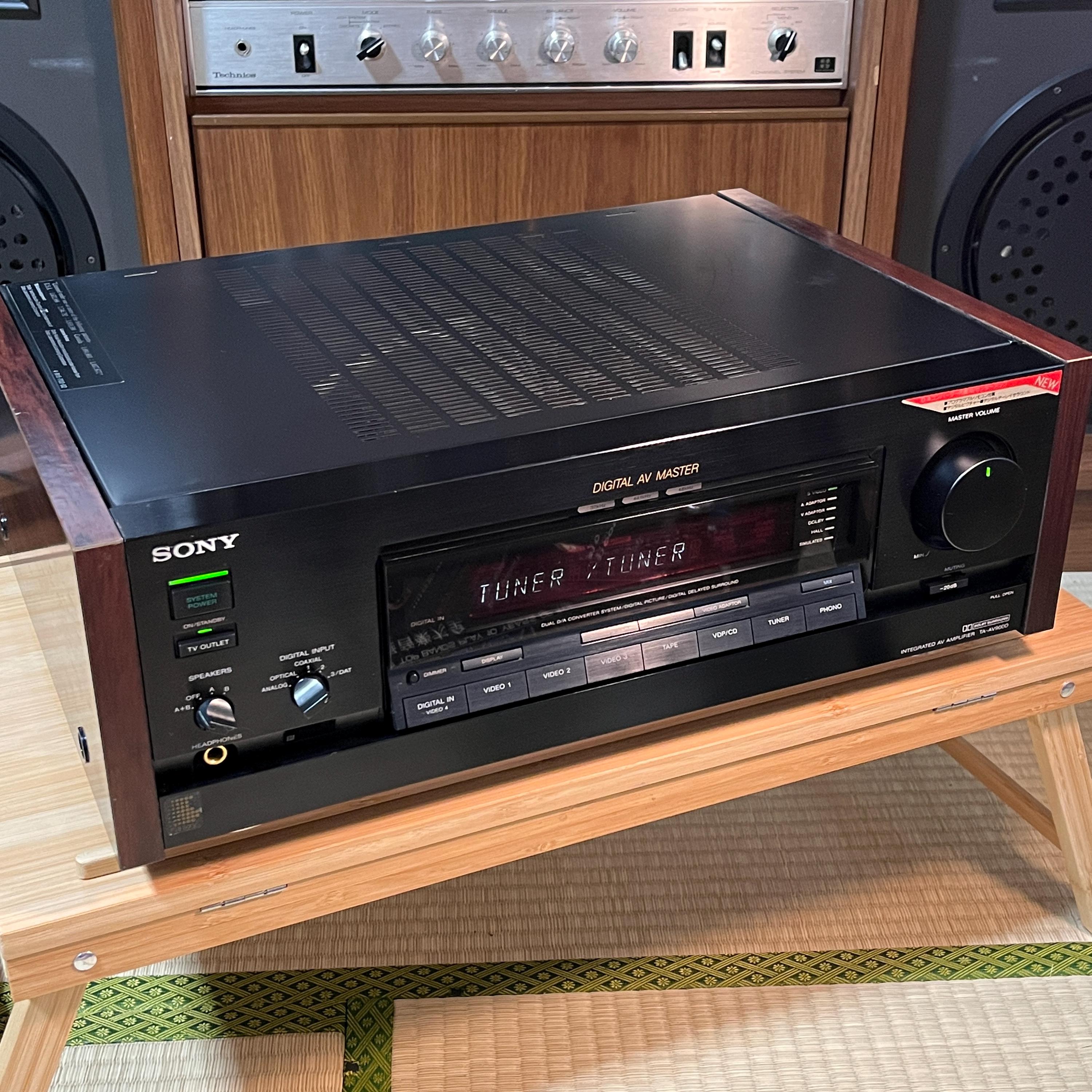 Sony TA-AV900D Digital AV Amplifier | Vintage Surround Receiver | Rare High-End Japanese Model | Working