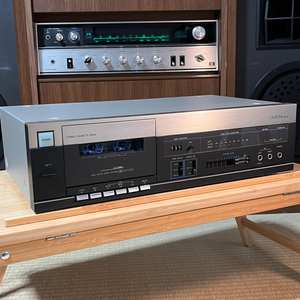 Diatone DT-12 Stereo Cassette Deck | Mitsubishi Vintage Hi-Fi | Fully Working