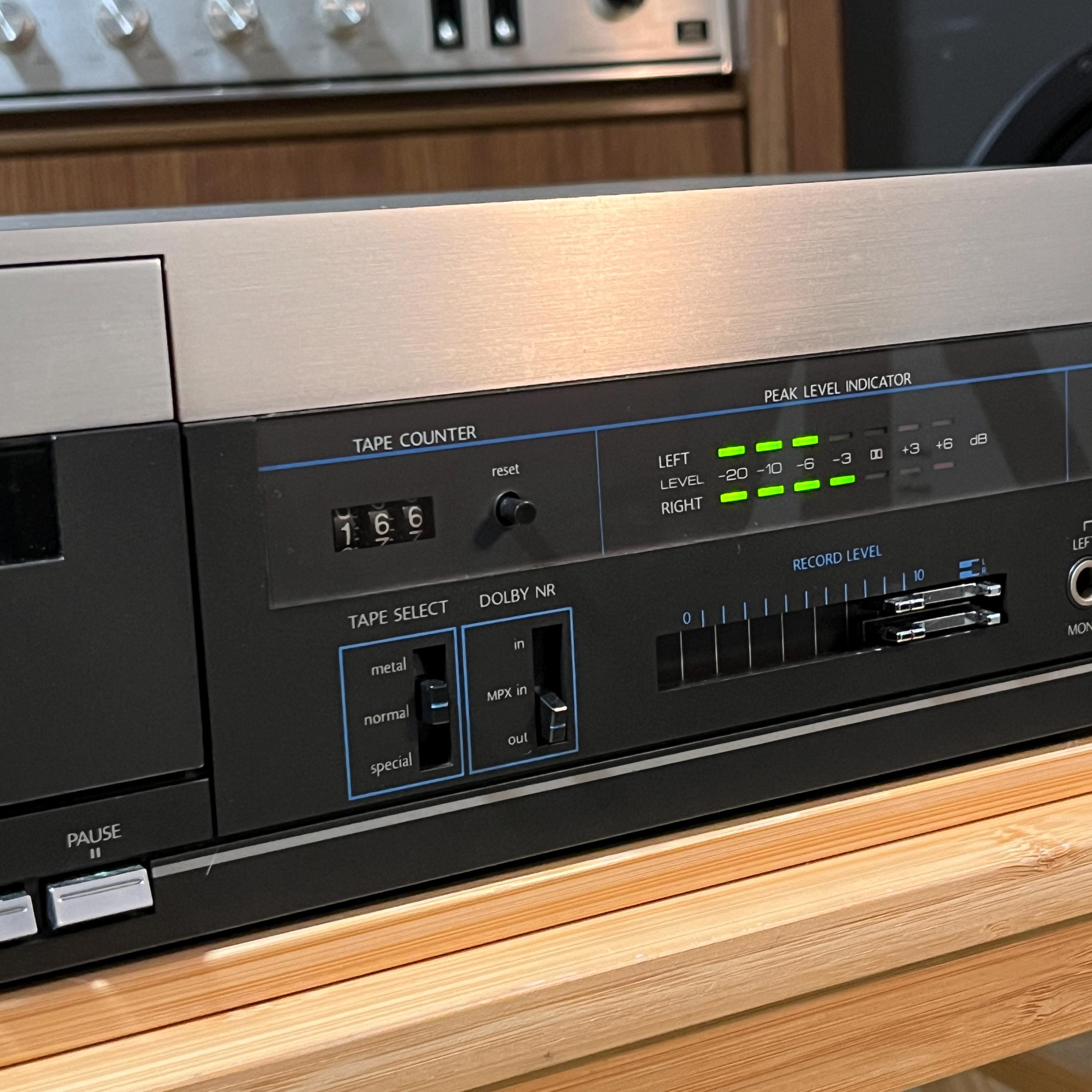 Diatone DT-12 Stereo Cassette Deck | Mitsubishi Vintage Hi-Fi | Fully Working