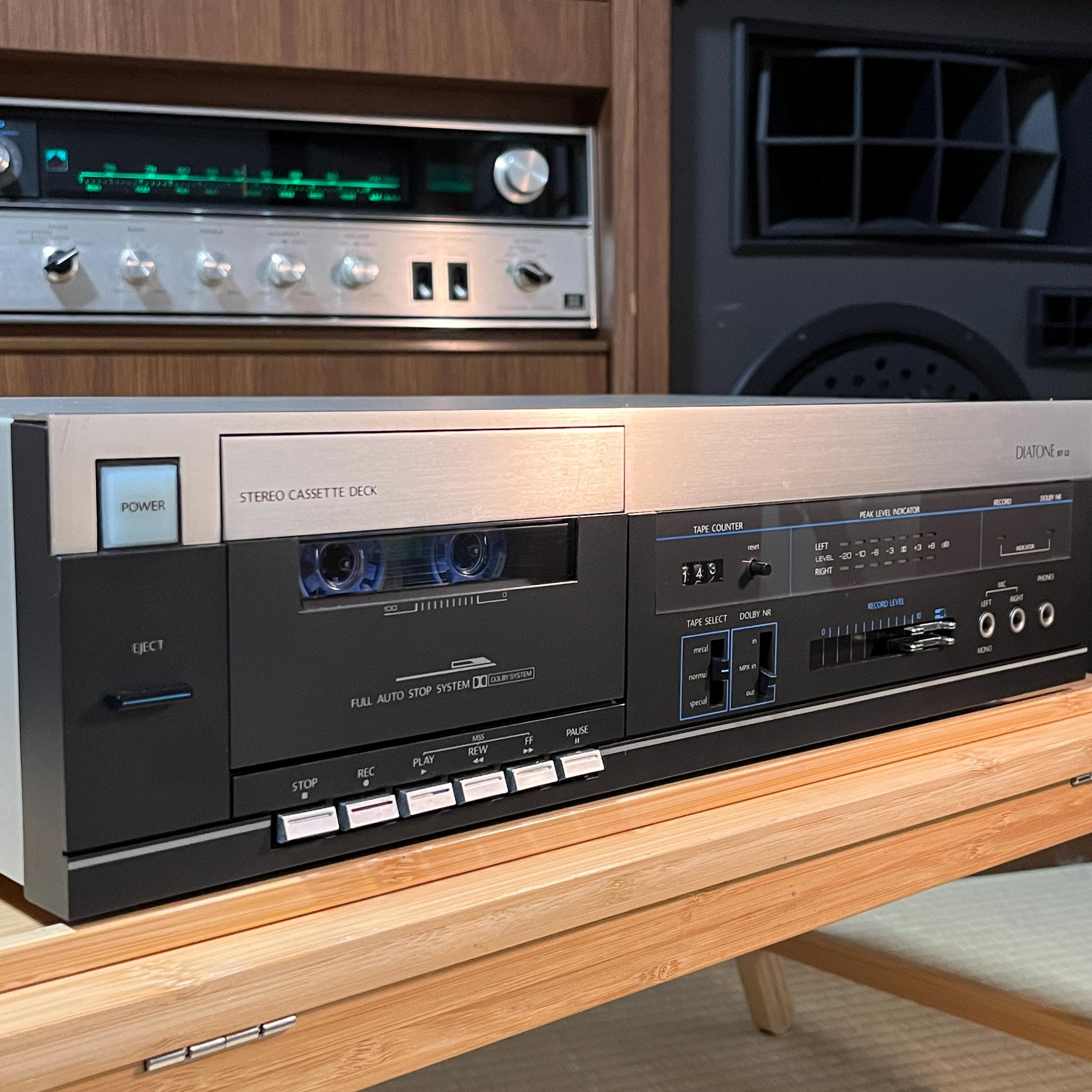 Diatone DT-12 Stereo Cassette Deck | Mitsubishi Vintage Hi-Fi | Fully Working