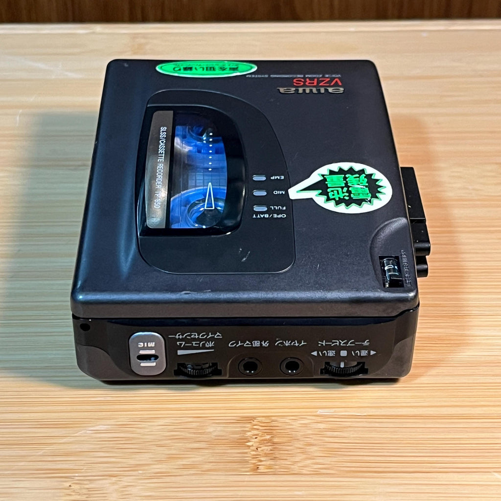 AIWA TP-650 Portable Cassette Recorder – Vintage Voice Recorder, Fully Working
