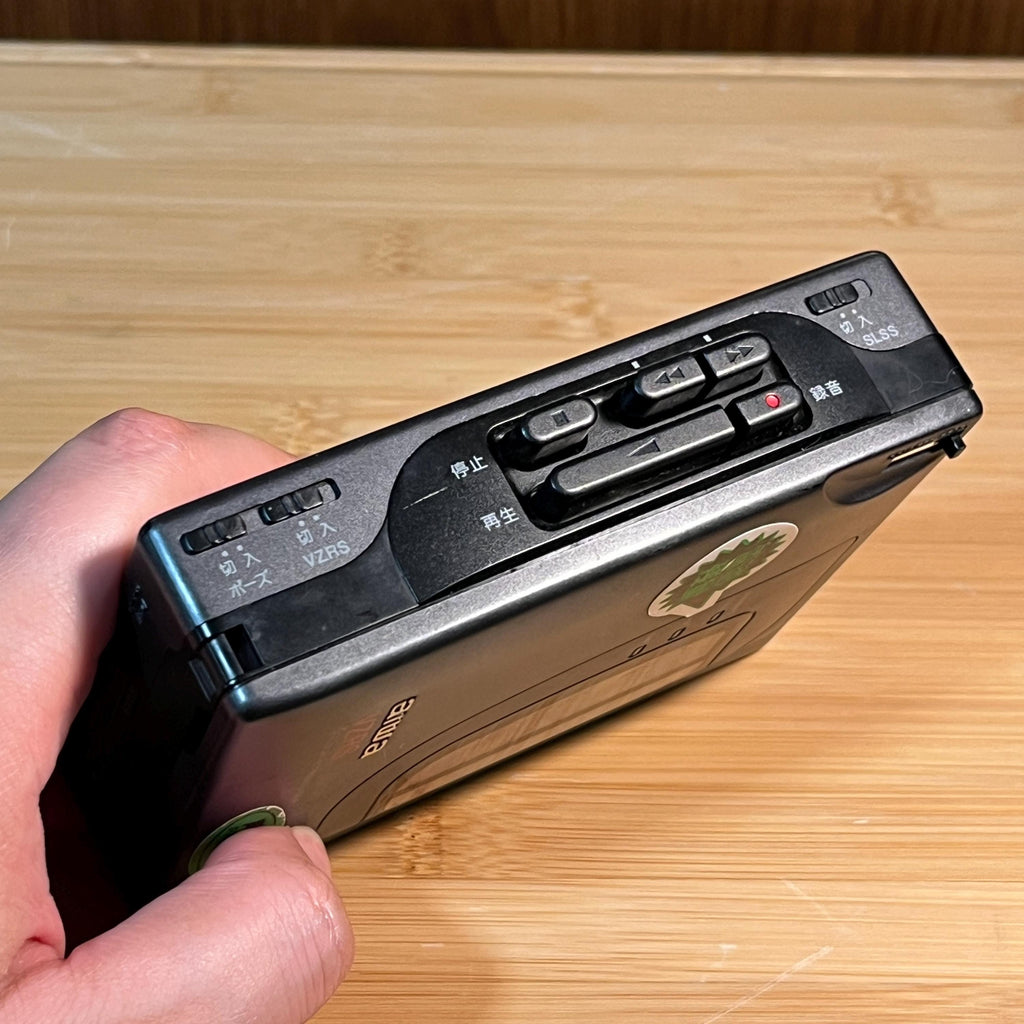 AIWA TP-650 Portable Cassette Recorder – Vintage Voice Recorder, Fully Working