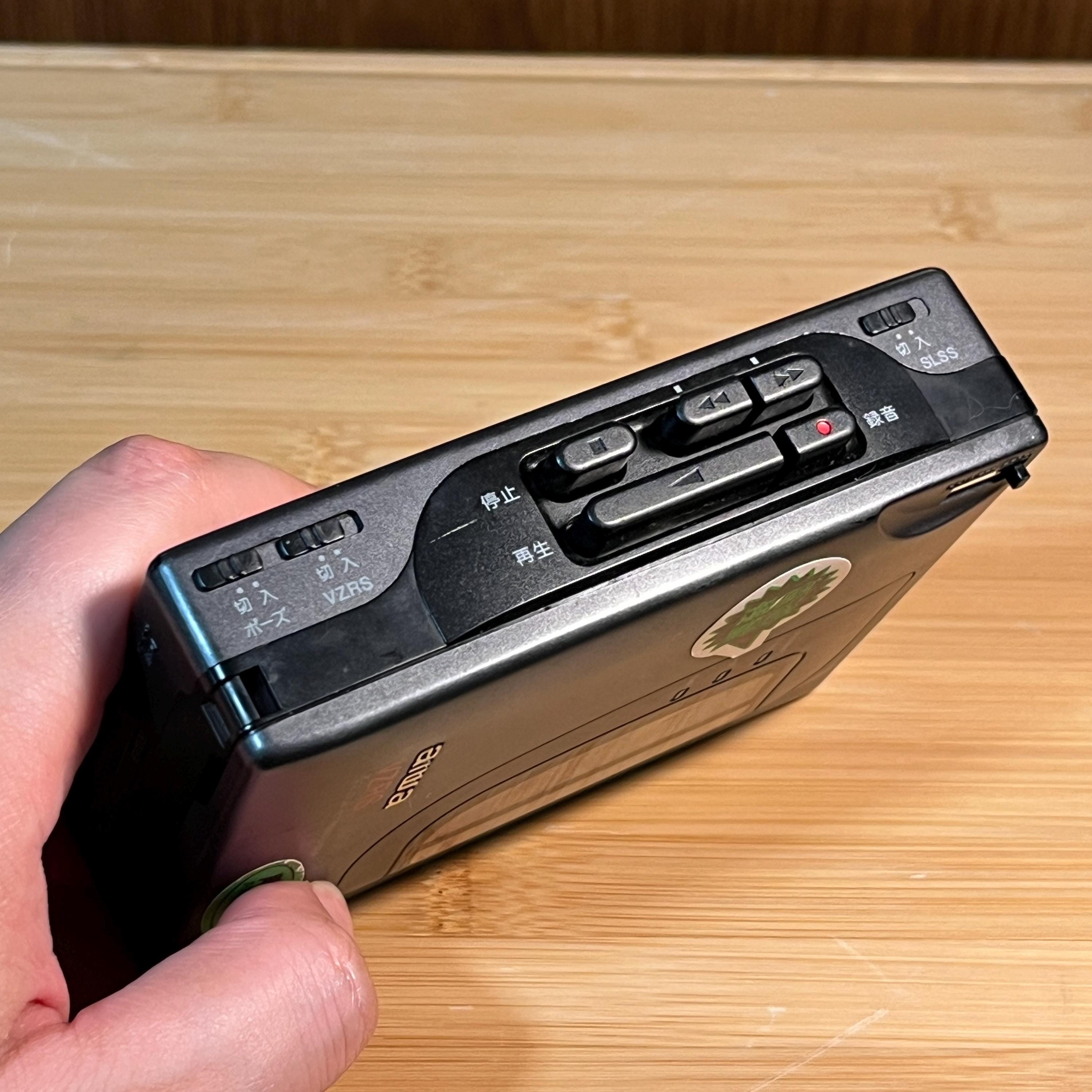 AIWA TP-650 Portable Cassette Recorder – Vintage Voice Recorder, Fully Working