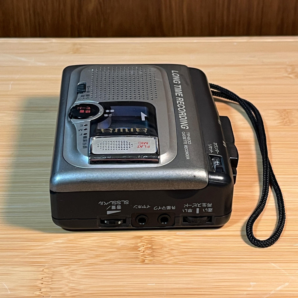 AIWA TP-600 Portable Cassette Recorder – Vintage Voice Recorder, Fully Working