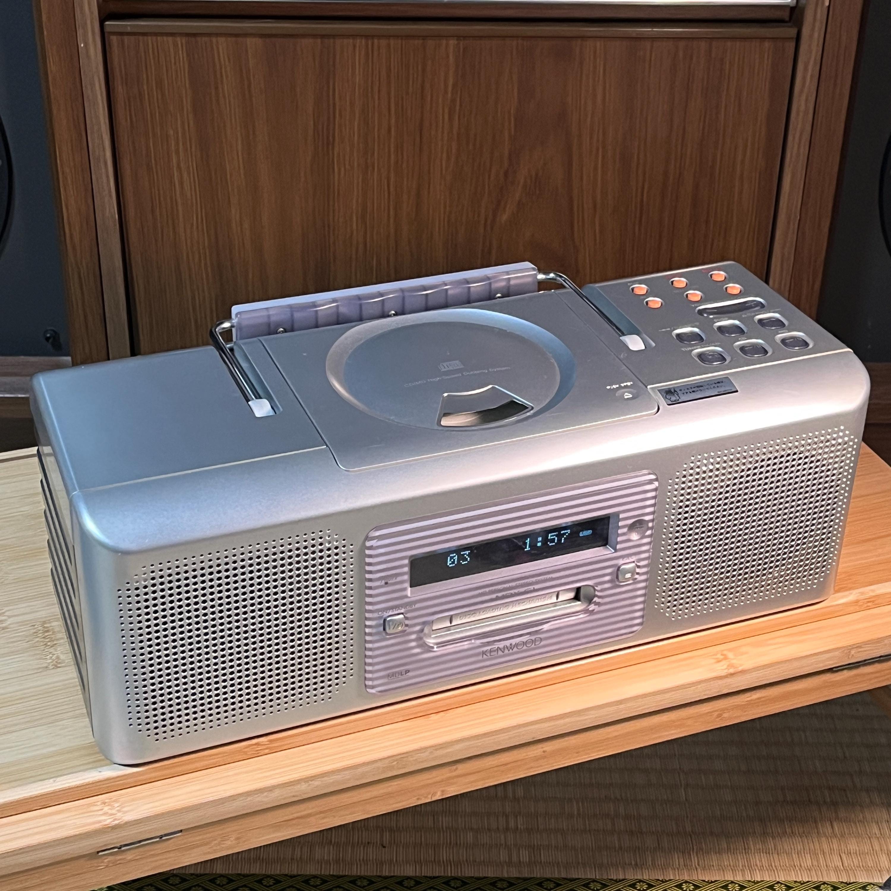 Kenwood Mdx-G1 CD/MD Micro Hi-Fi System | Remote & AM Antenna Included | Fully Working