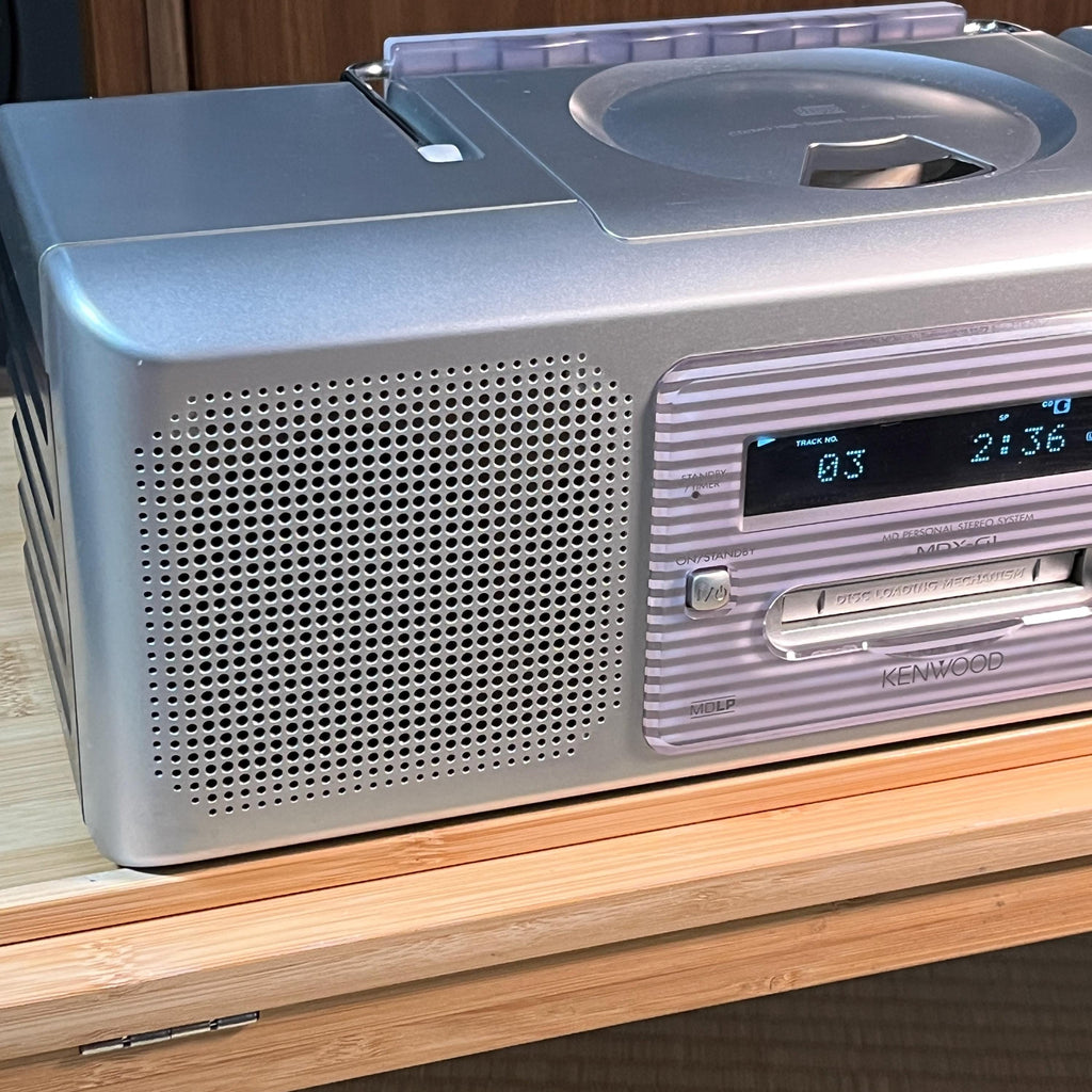 Kenwood Mdx-G1 CD/MD Micro Hi-Fi System | Remote & AM Antenna Included | Fully Working