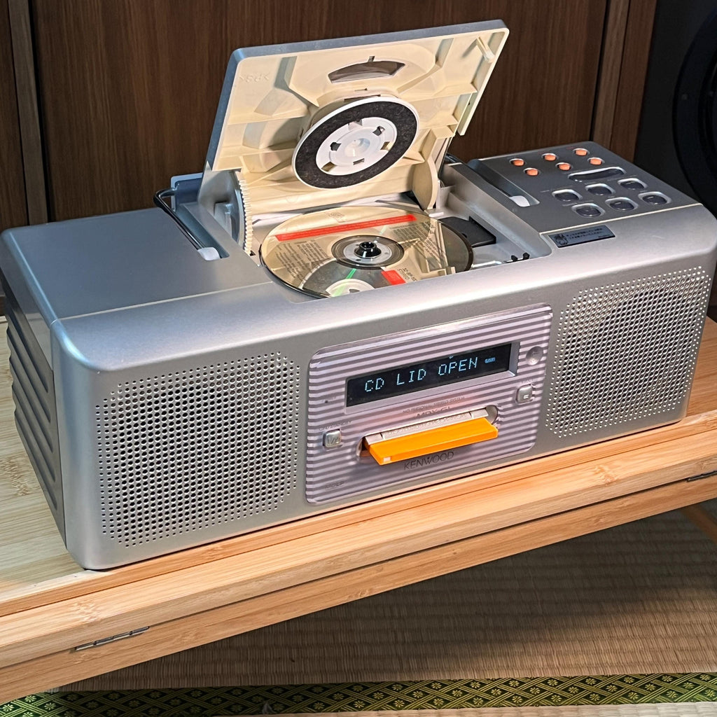 Kenwood Mdx-G1 CD/MD Micro Hi-Fi System | Remote & AM Antenna Included | Fully Working