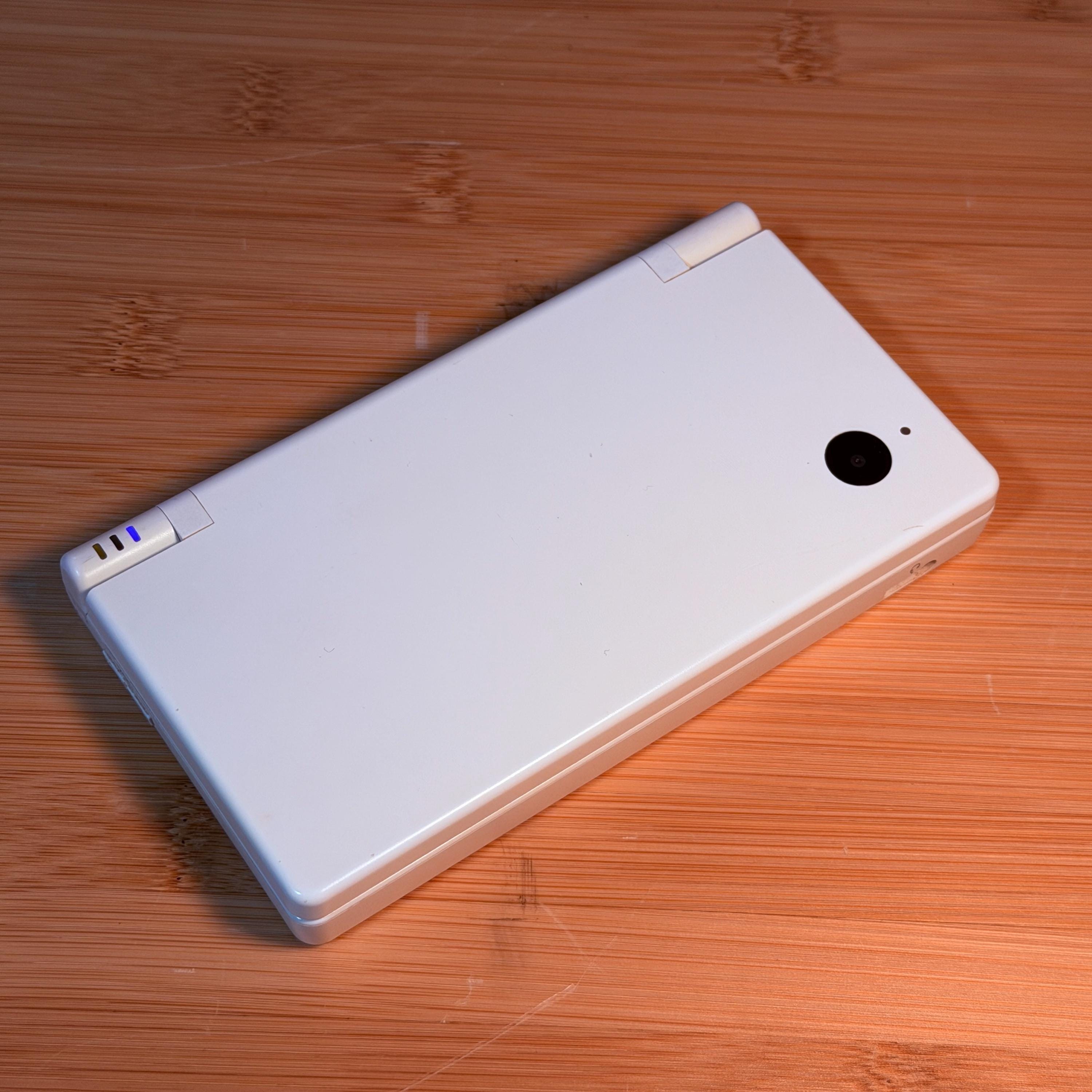 DSi White Console | Japanese Model | Charger Included | Handheld Gaming System