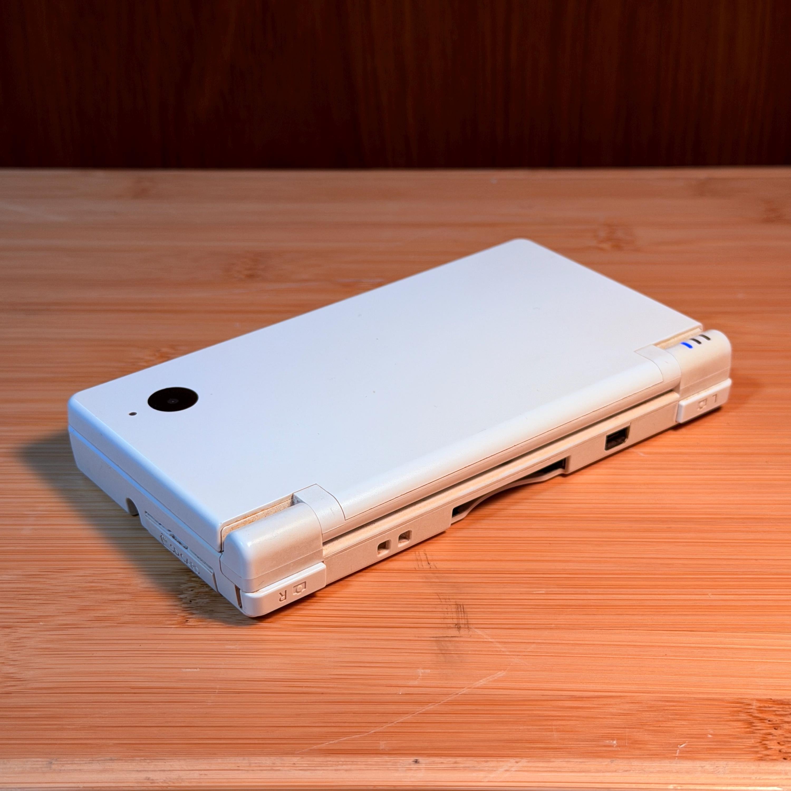 DSi White Console | Japanese Model | Charger Included | Handheld Gaming System