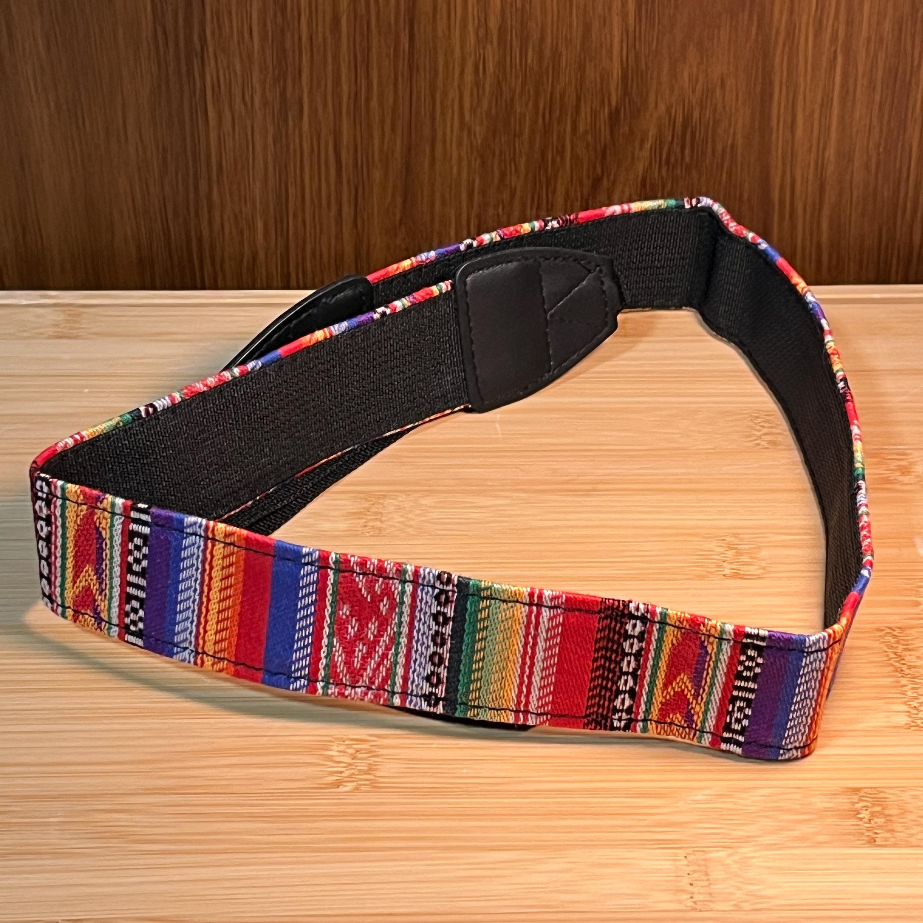 Vintage Colorful Camera Strap | Retro Design for Film, Digital and Compact Cameras
