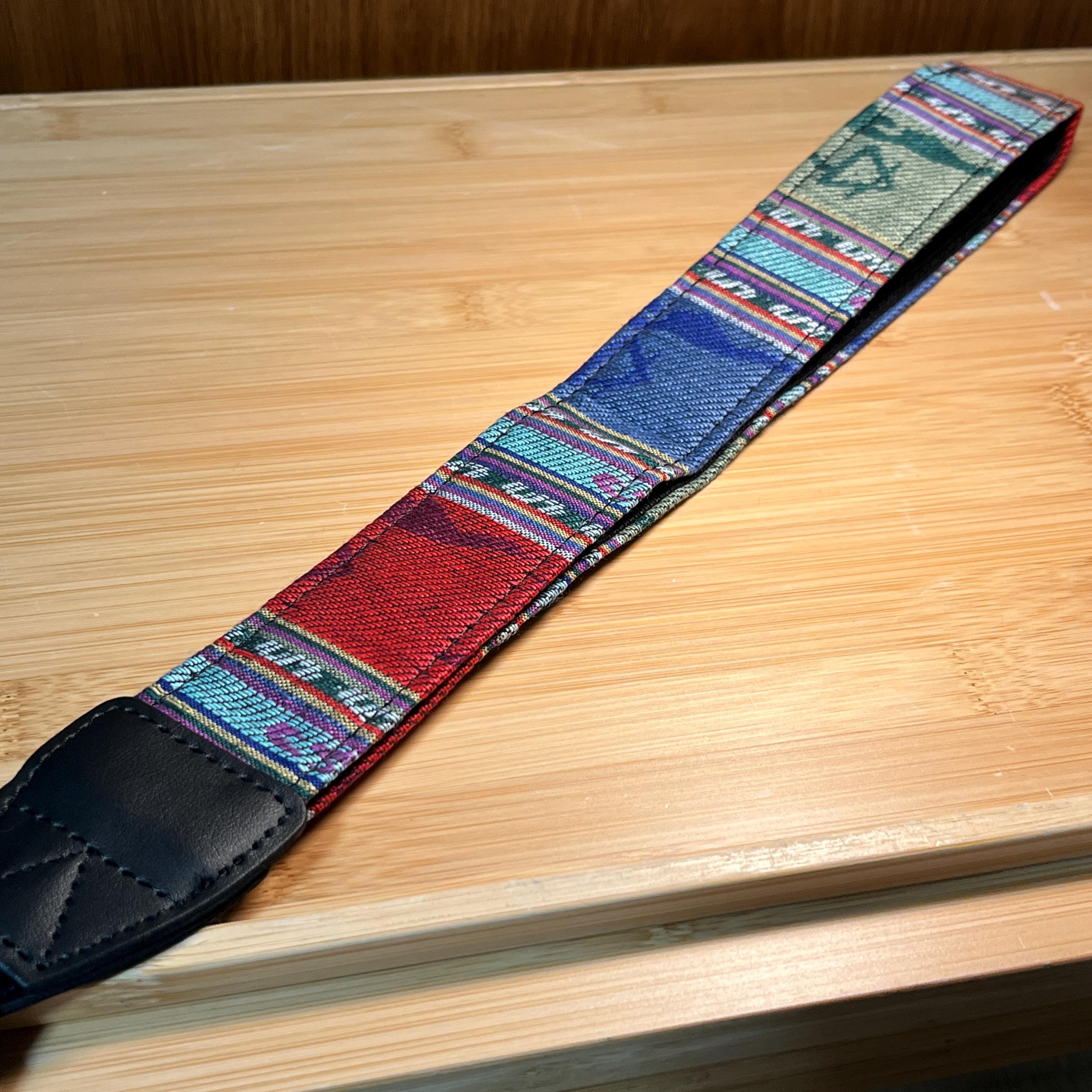 Vintage Colorful Camera Strap | Retro Design for Film, Digital and Compact Cameras