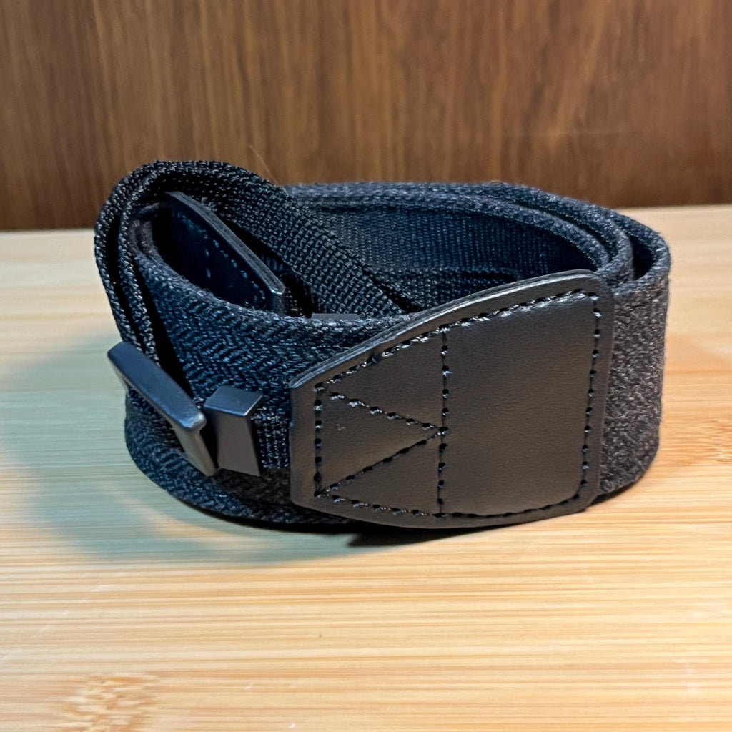 Vintage Cloth Camera Neck Strap | Badge & Camera Engraving