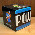Vintage POW Block Speaker | 2005 Collectible Desktop Speaker | Retro Gaming Inspired Gadget