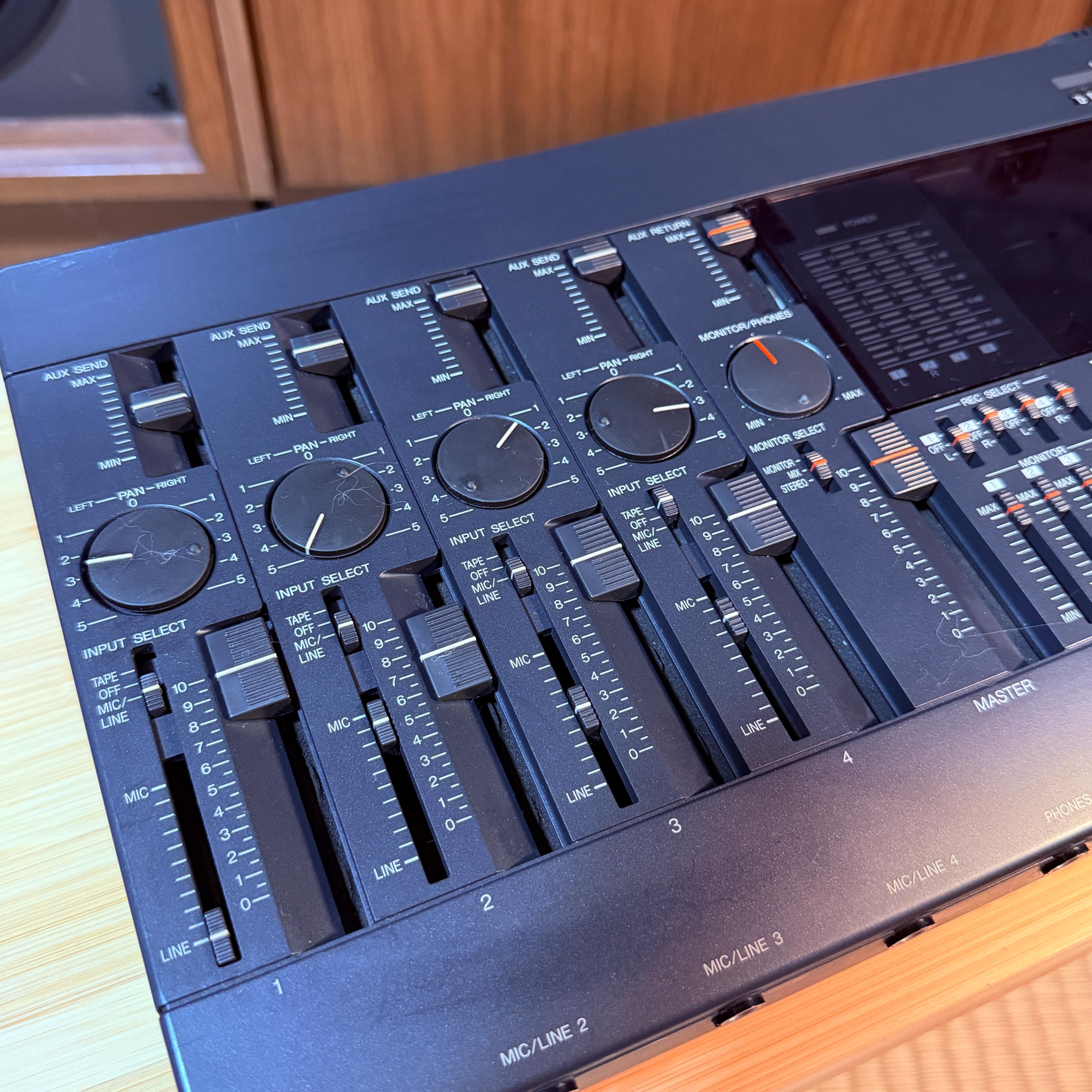 Yamaha CMX-100 III Black Cassette Multitracker | Recorder | For Parts or Repair