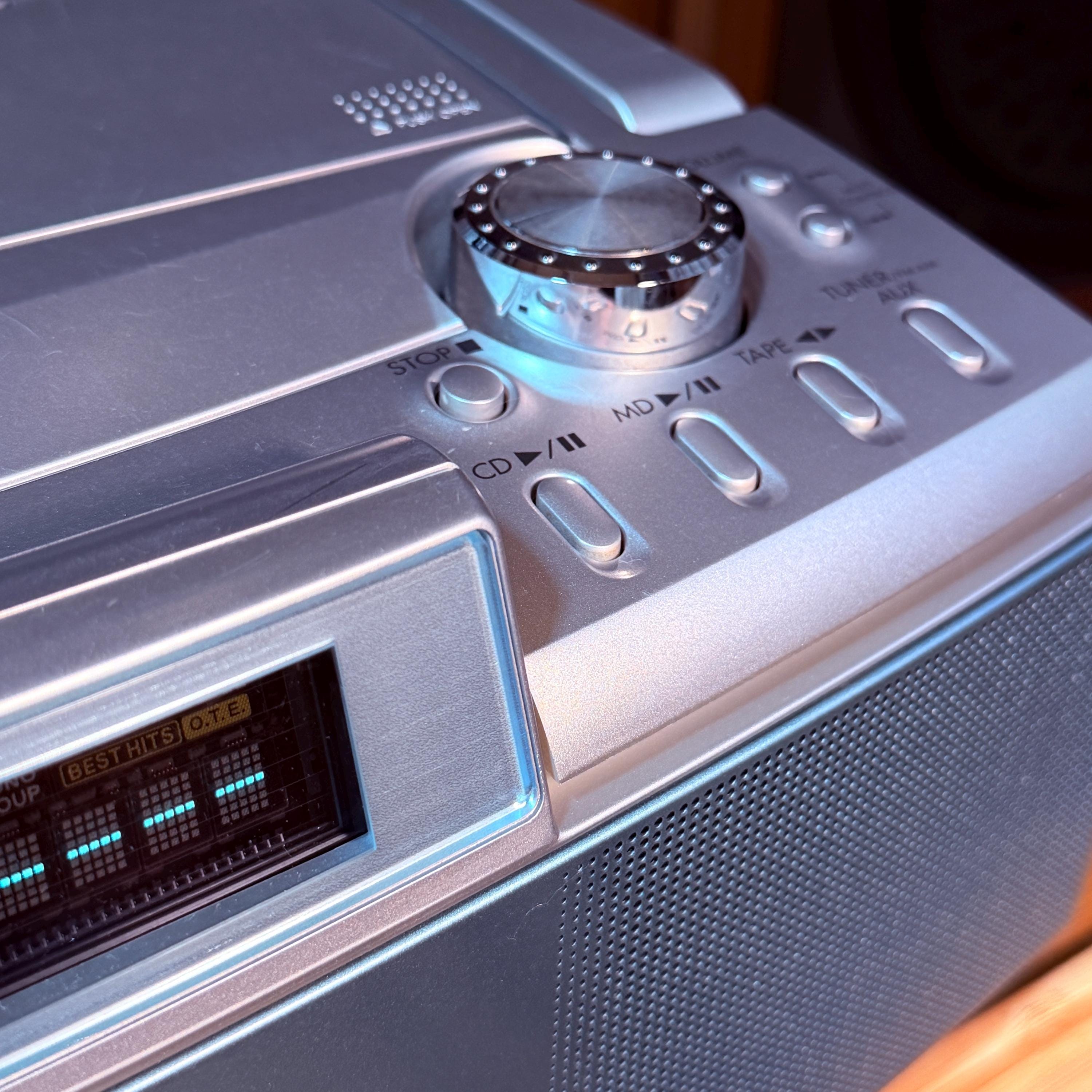 Kenwood MDX-K3 Personal Stereo System | CD & MiniDisc Recorder | Japanese Model