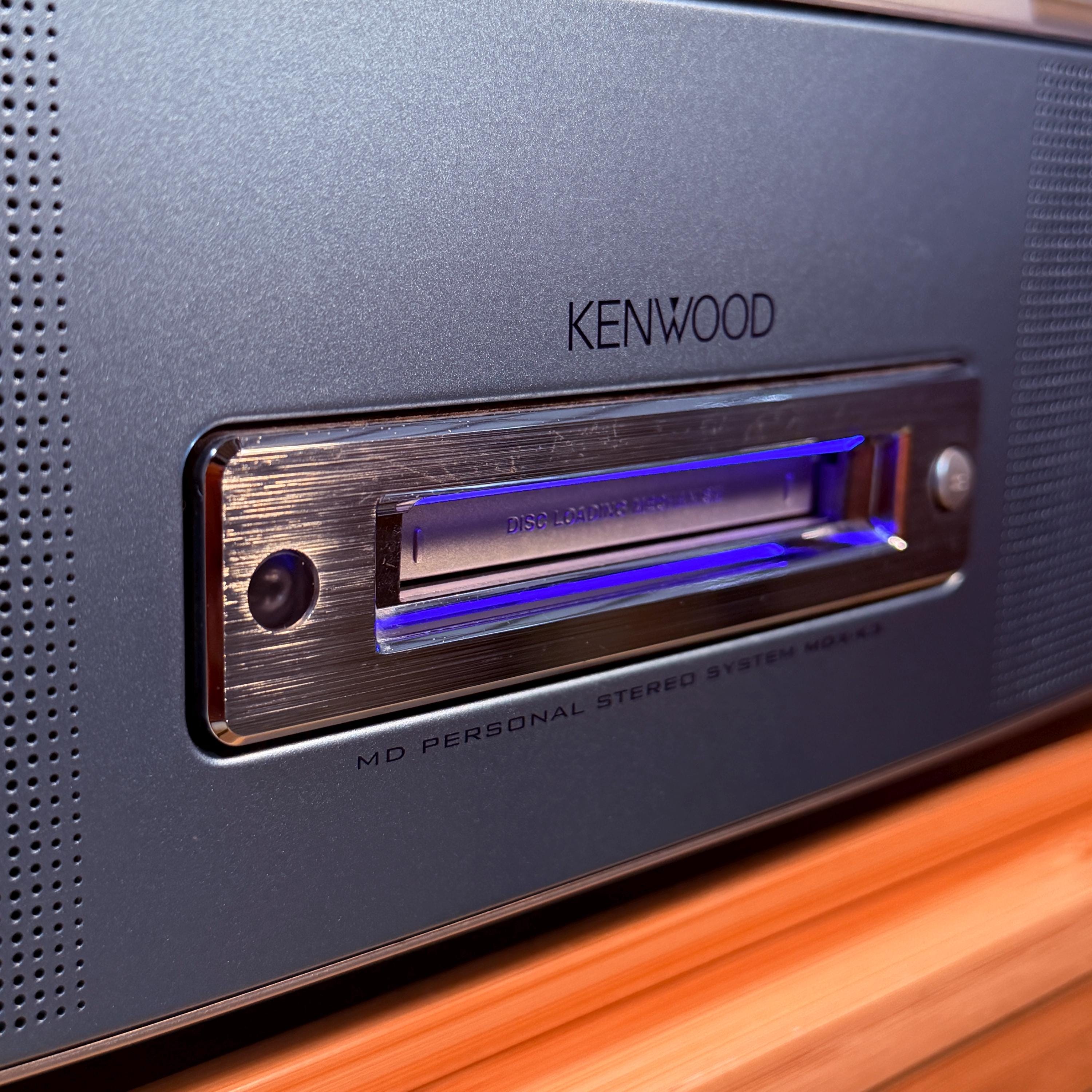 Kenwood MDX-K3 Personal Stereo System | CD & MiniDisc Recorder | Japanese Model