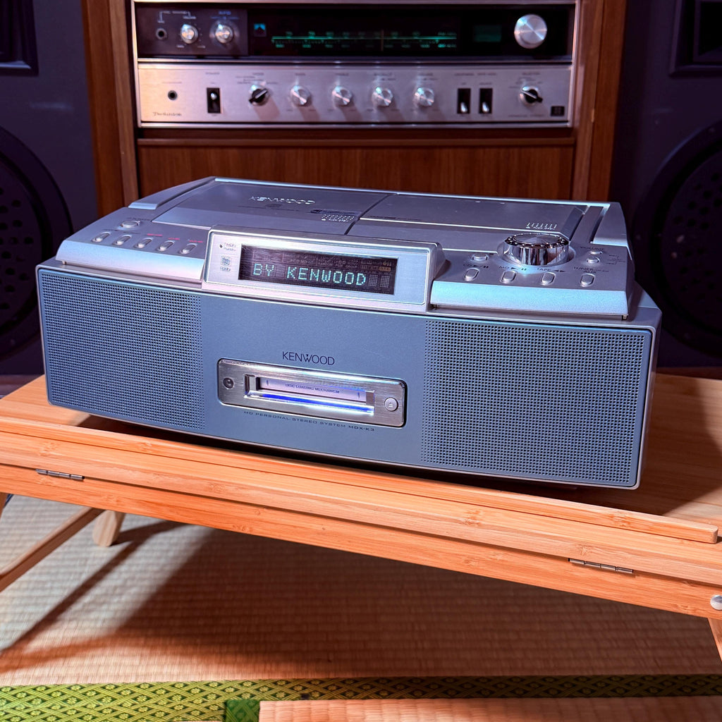 Kenwood MDX-K3 Personal Stereo System | CD & MiniDisc Recorder | Japanese Model