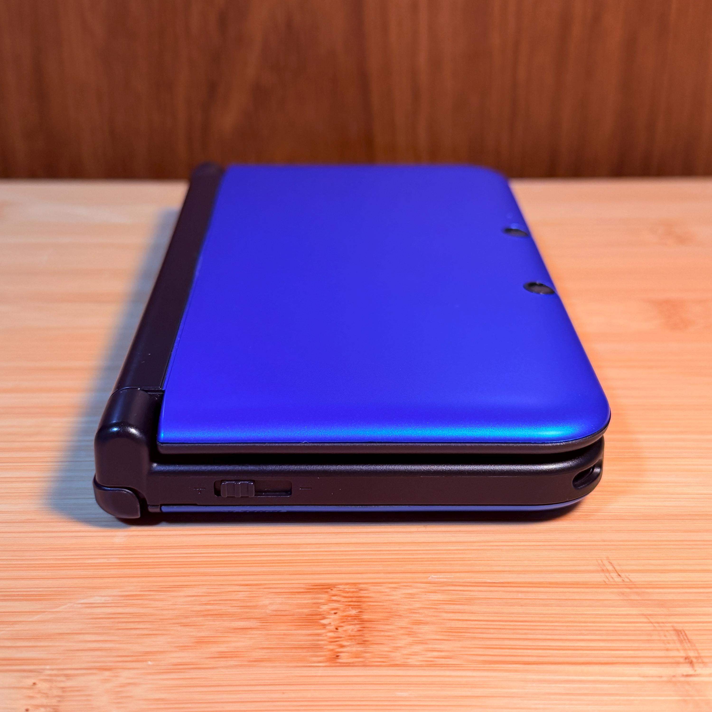 Vintage 3DS LL Blue Black Console | Japanese Model | Boxed | Charger Included