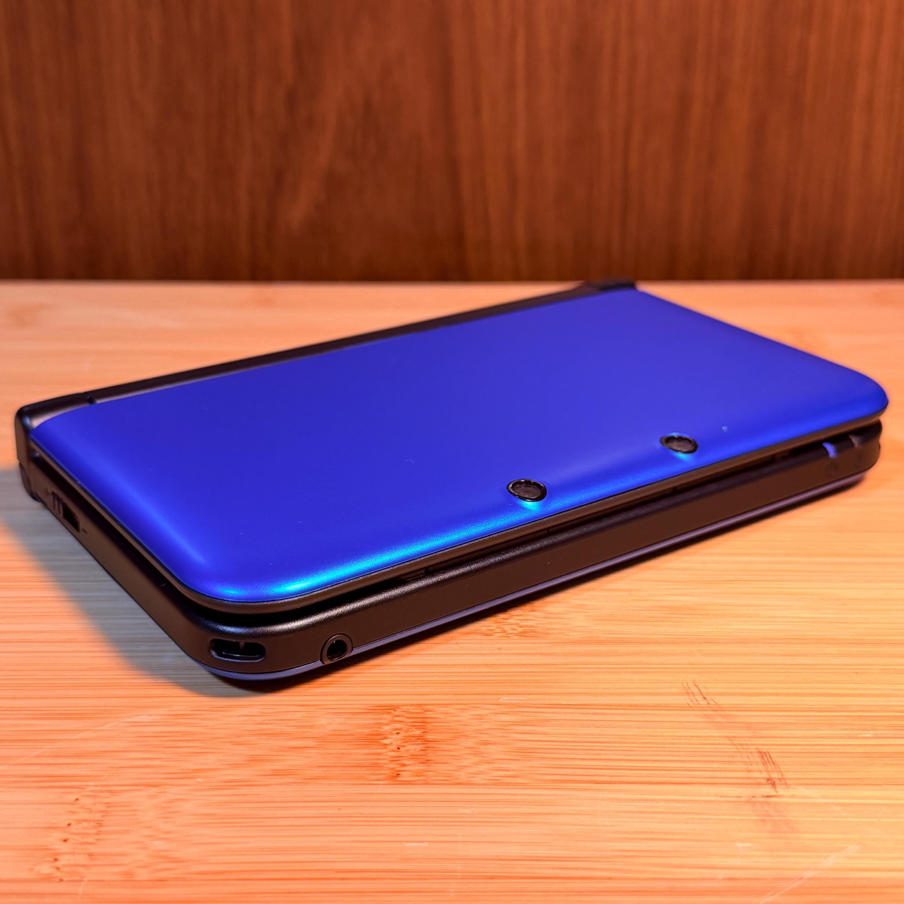 Vintage 3DS LL Blue Black Console | Japanese Model | Boxed | Charger Included