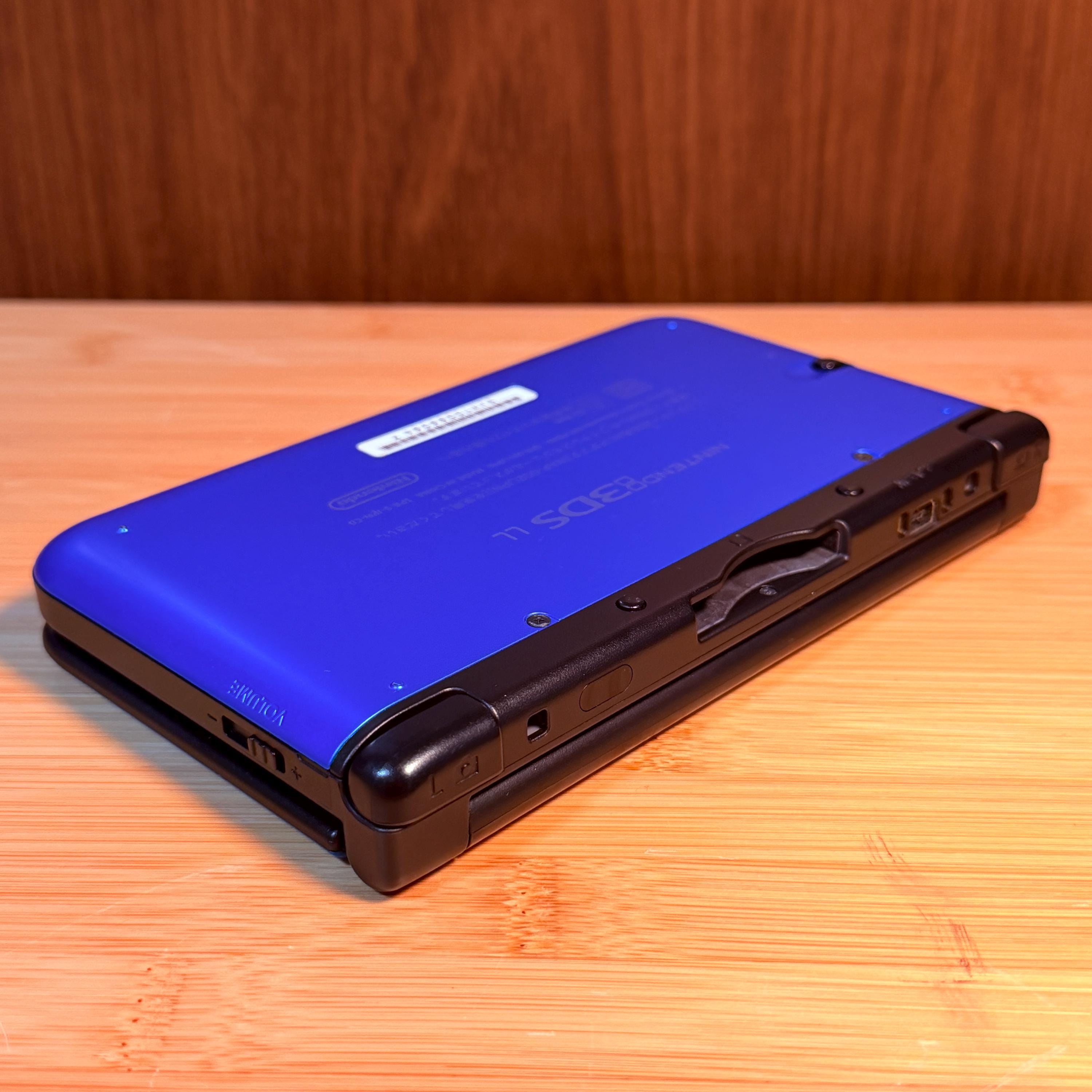 Vintage 3DS LL Blue Black Console | Japanese Model | Boxed | Charger Included