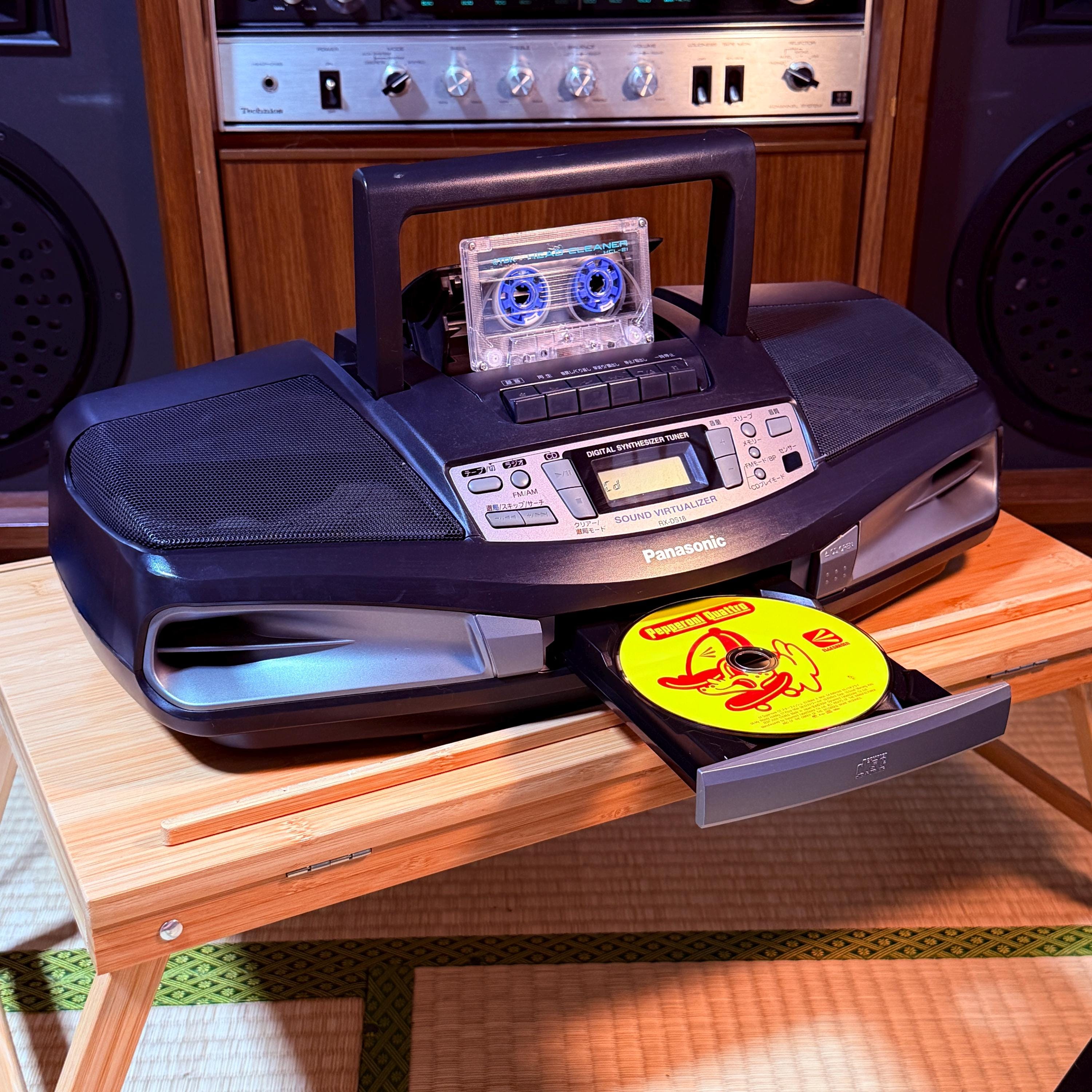 Panasonic RX-DS18 CD Radio Cassette Boombox | Japanese Model | Portable Stereo System