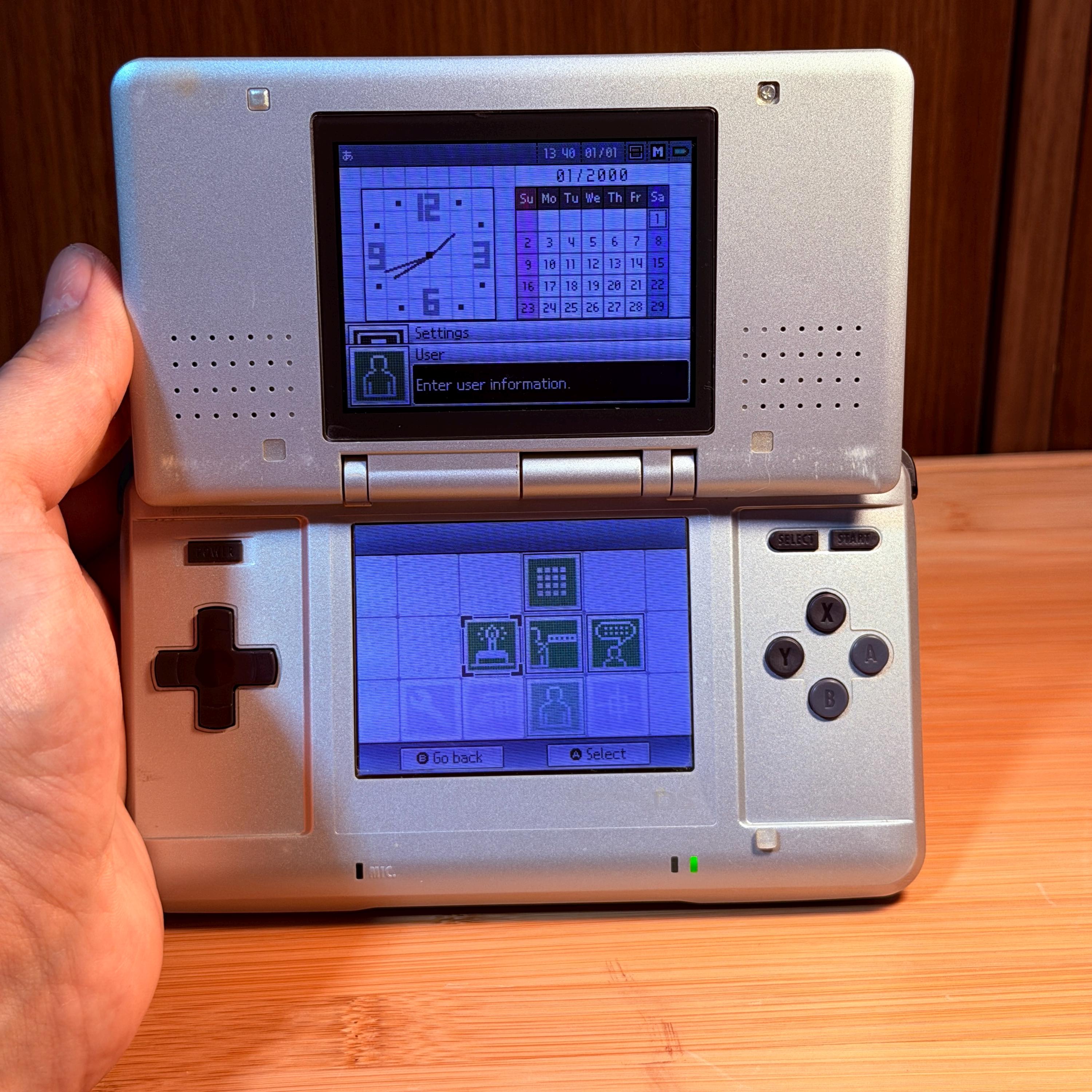 DS Silver Console | Japanese Model | Charger Included | Original DS