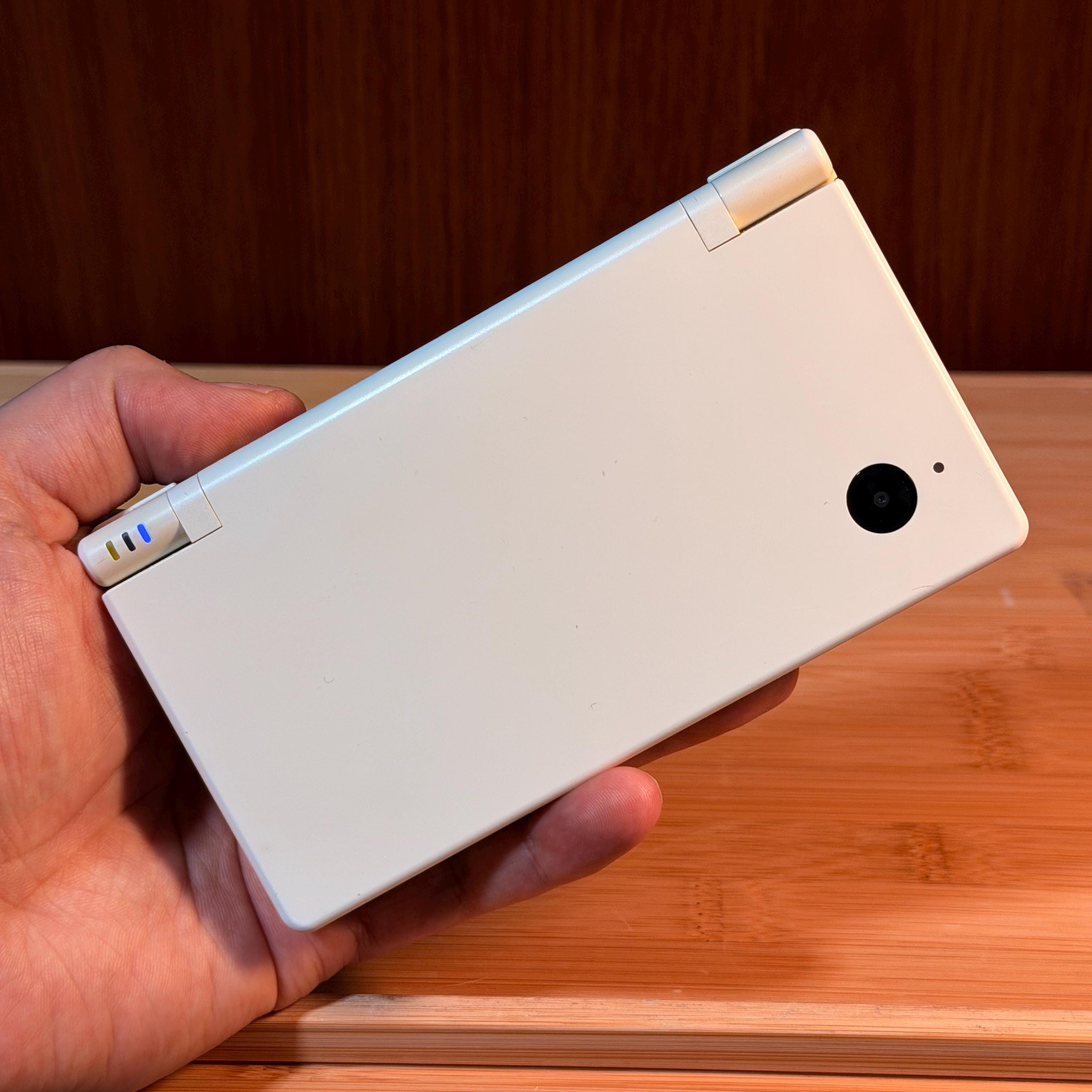 DSi White Console | Japanese Model | Charger Included | Handheld Gaming System