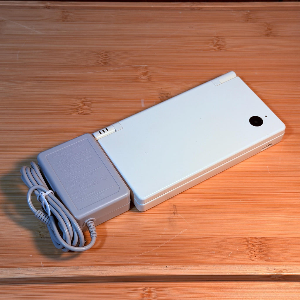 DSi White Console | Japanese Model | Charger Included | Handheld Gaming System