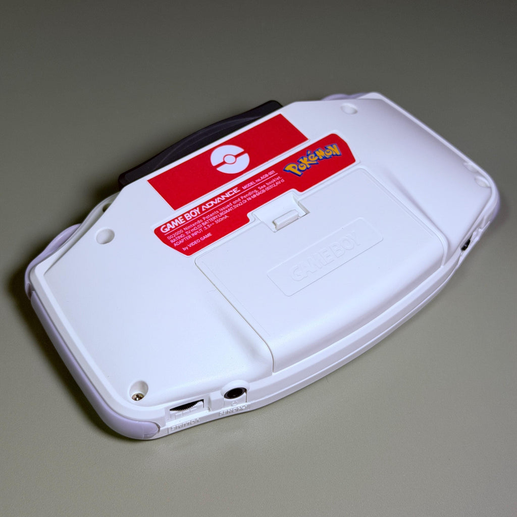 Game Boy Advance IPS Console | Red & White Shell | High-Resolution IPS | Modded
