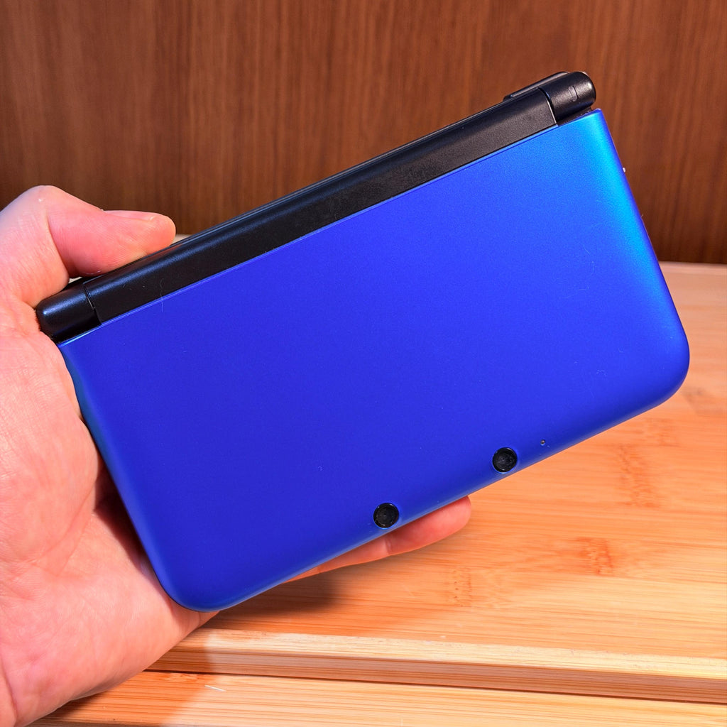 Vintage 3DS LL Blue Black Console | Japanese Model | Boxed | Charger Included