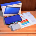 Vintage 3DS LL Blue Black Console | Japanese Model | Boxed | Charger Included
