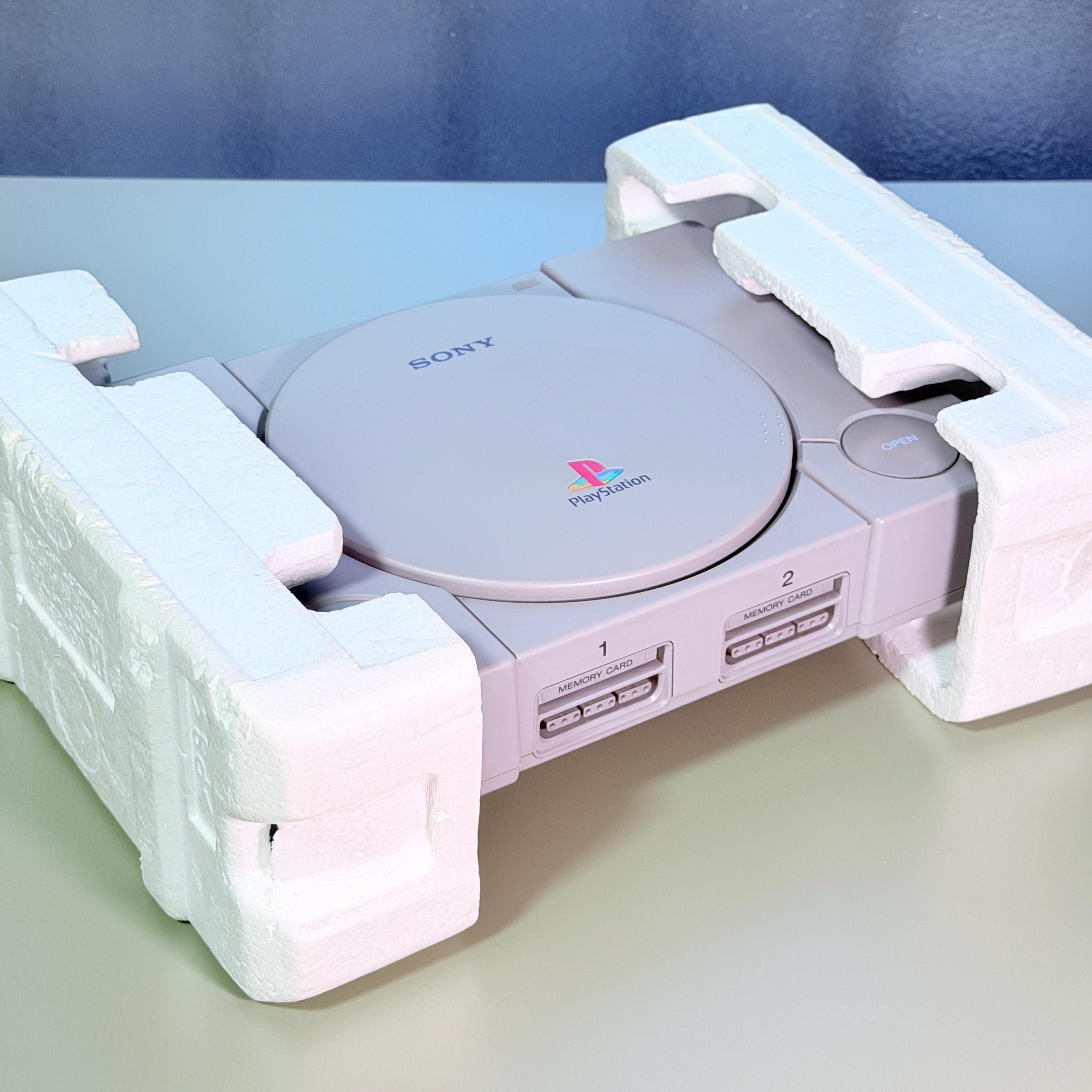 Sony PlayStation 1 PS1 Console | Original Box | Controller | Cables Included
