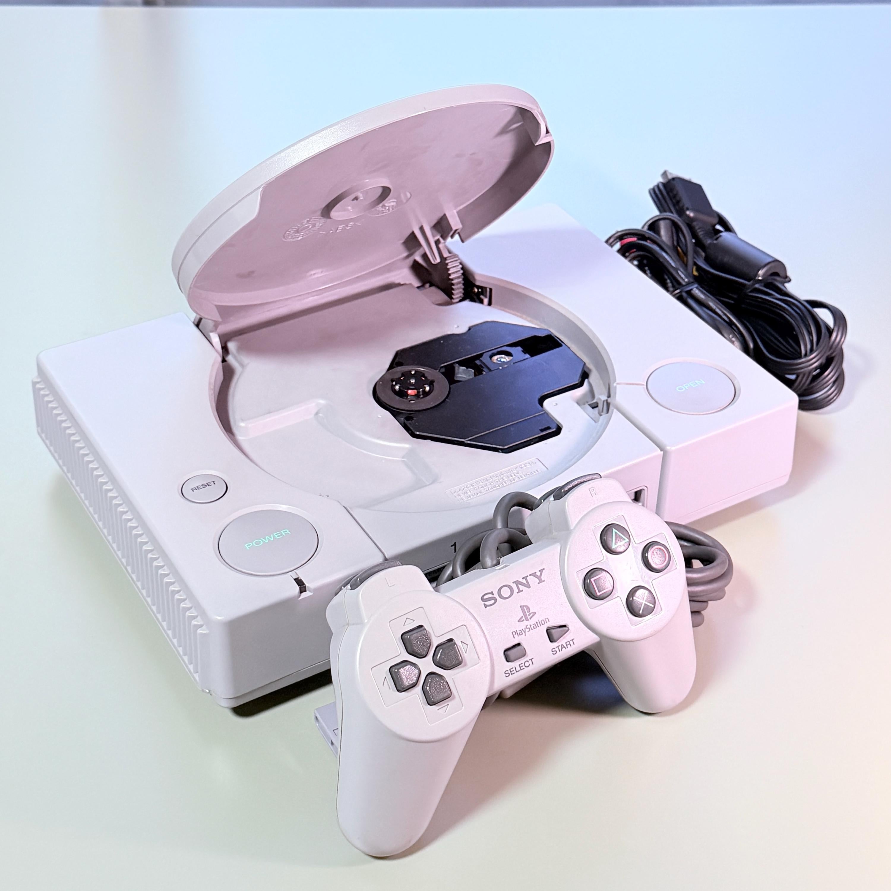 Sony PlayStation 1 PS1 Console | Original Box | Controller | Cables Included
